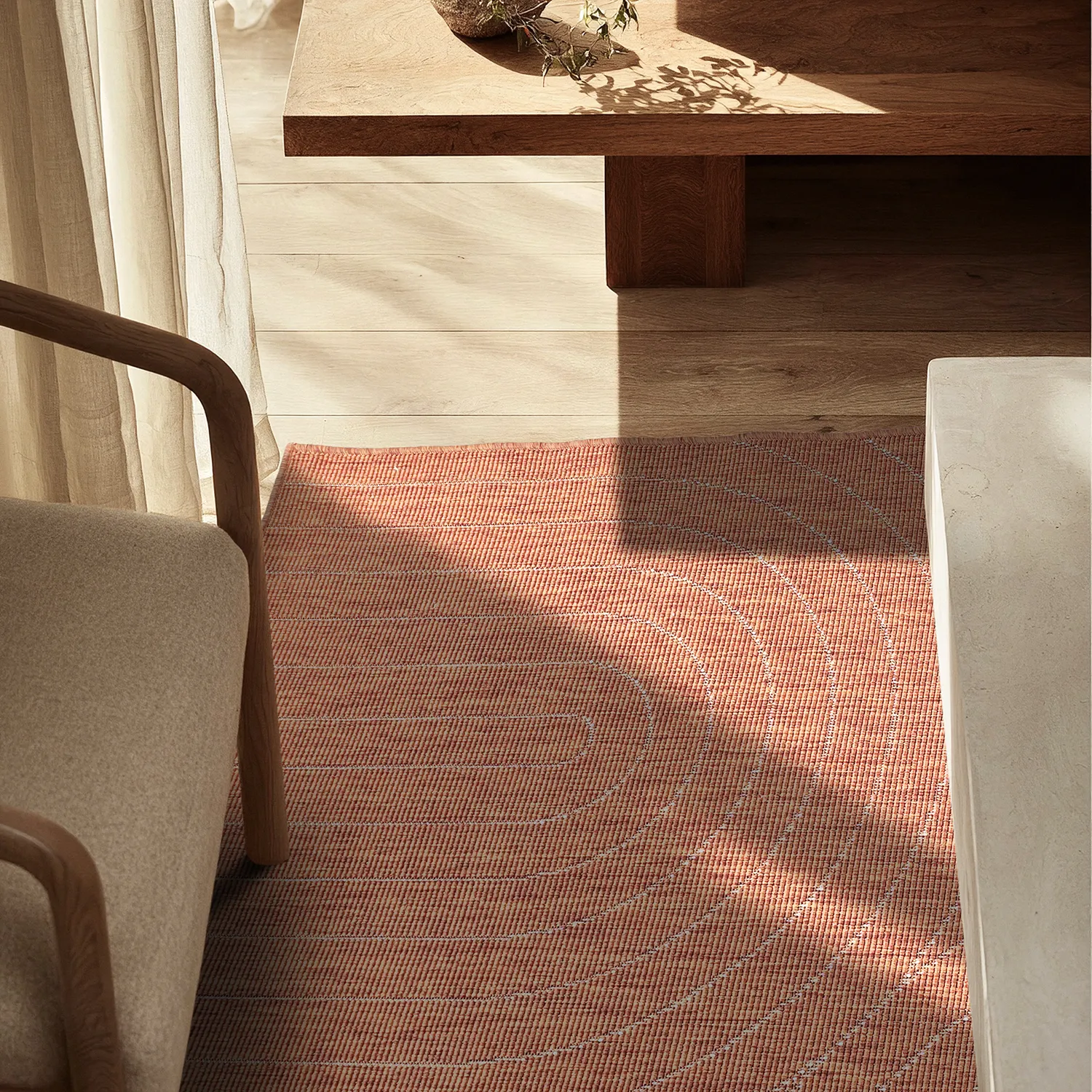 Tapis Intérieurs/Extérieurs - utomhusmatta - Hayden (rouge)