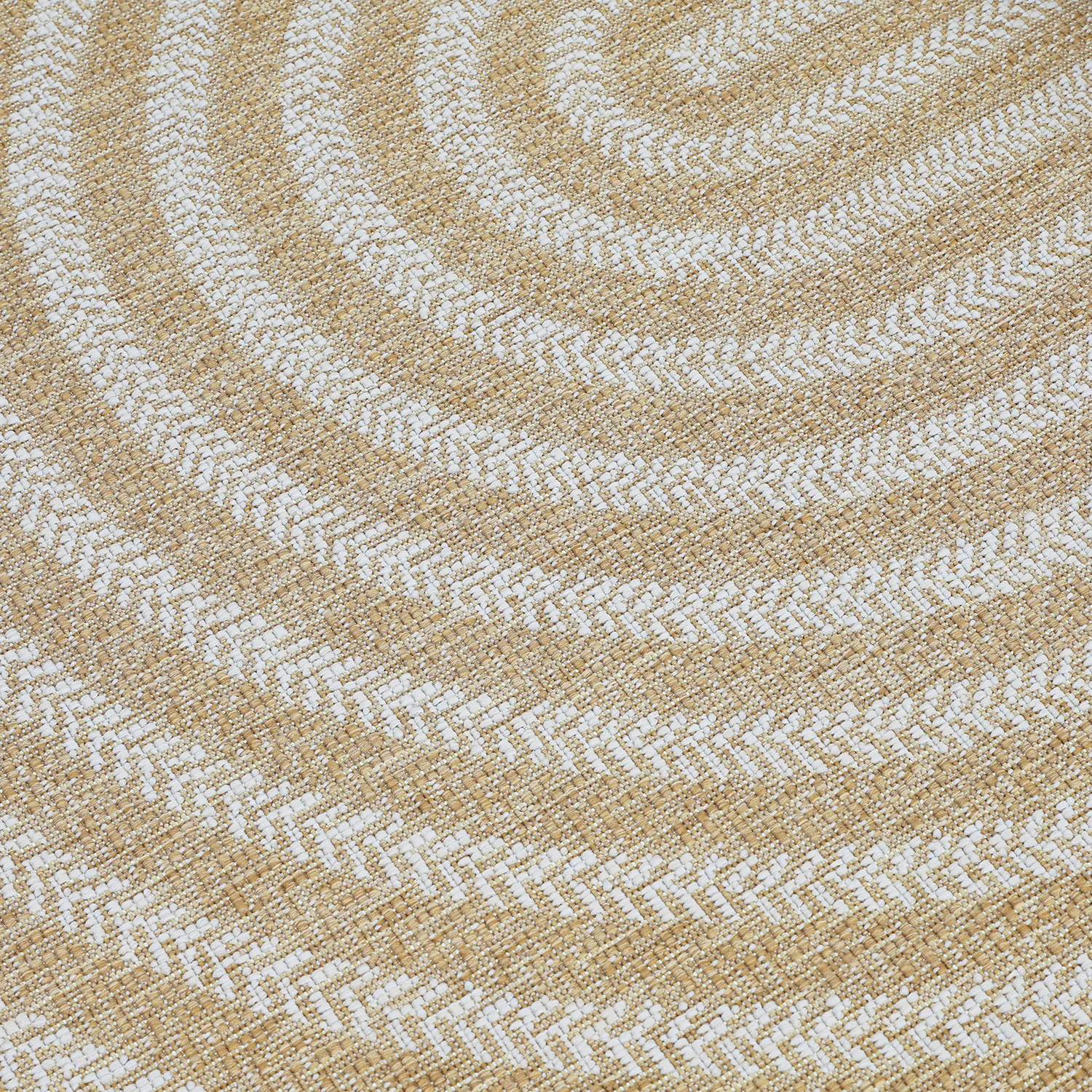 Tapis ovale - Indoor/outdoor Leander (nature)