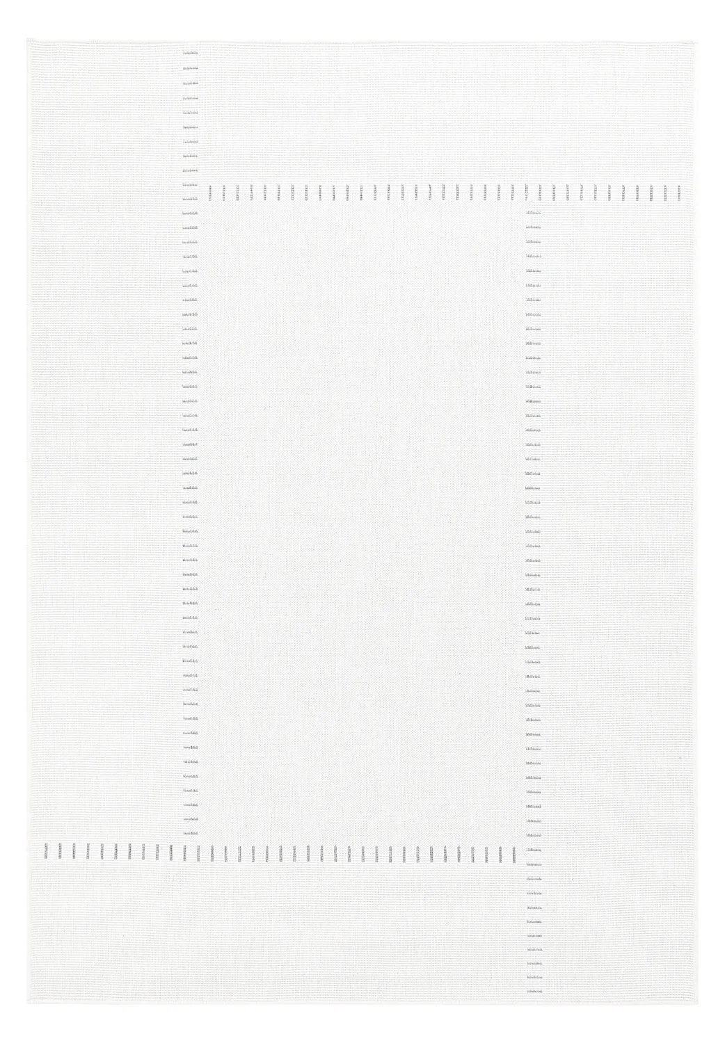Tapis Intérieurs/Extérieurs - utomhusmatta - Rhea (blanc)