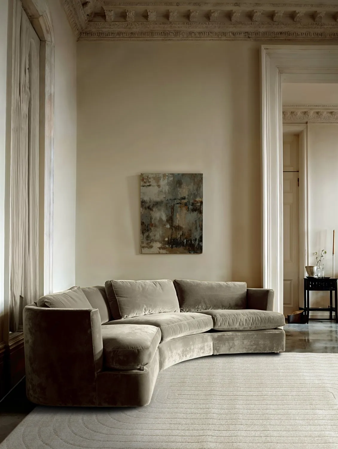 Shaggy Intérieur/Extérieur - Richmond (crème)