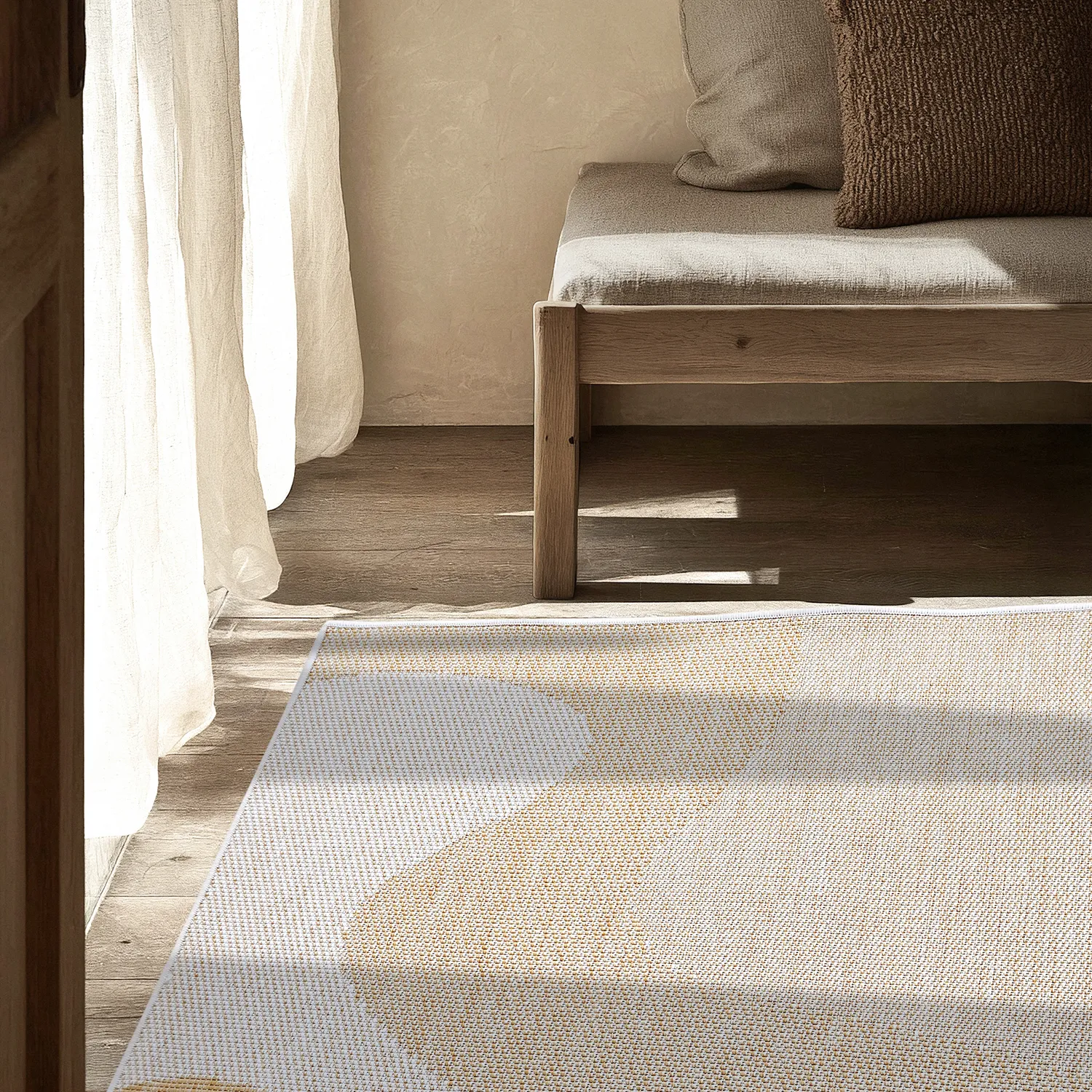 Tapis Intérieurs/Extérieurs - utomhusmatta - Somerville (jaune)