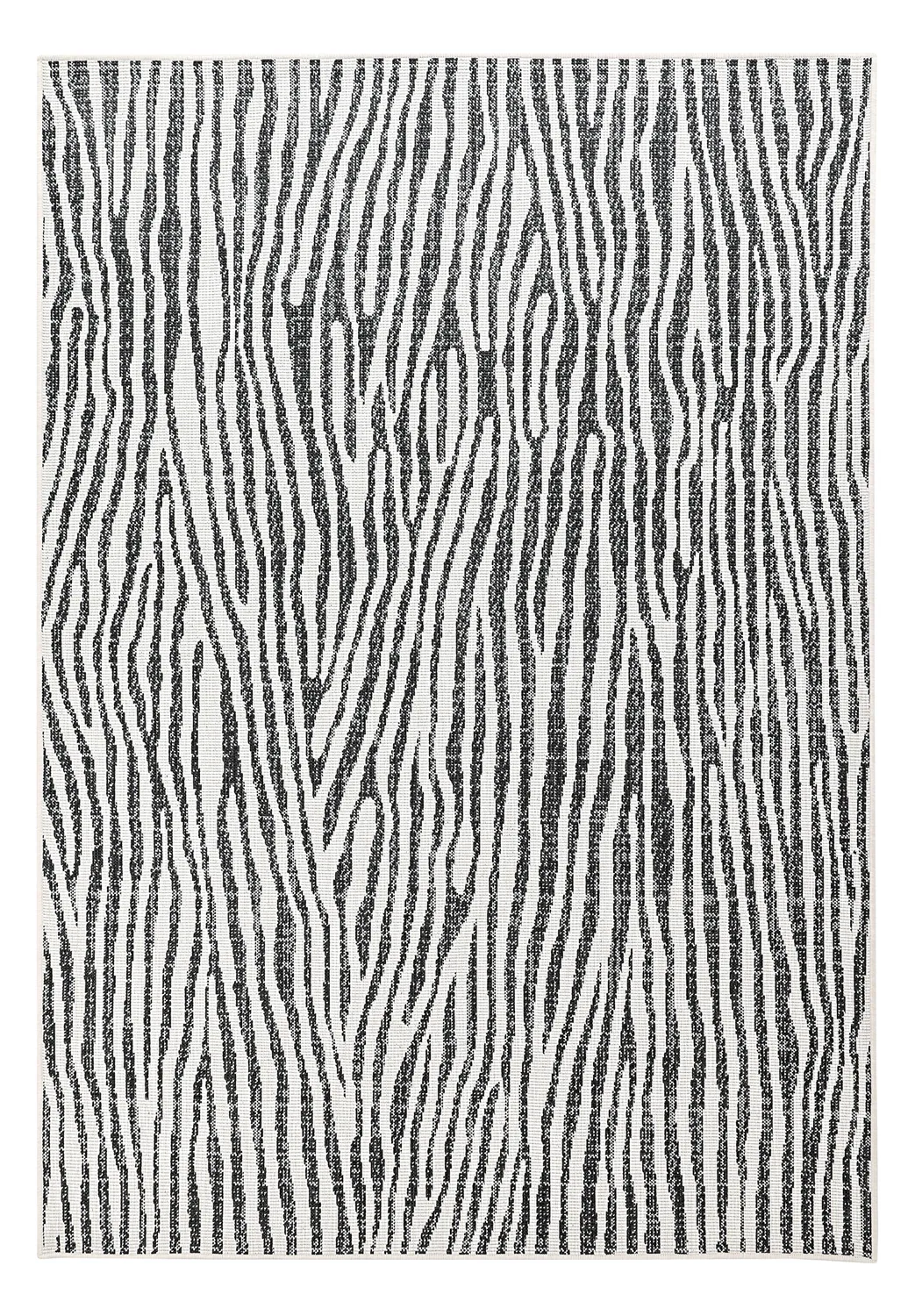 Tapis Intérieurs/Extérieurs - utomhusmatta - Vaura (noir/blanc)