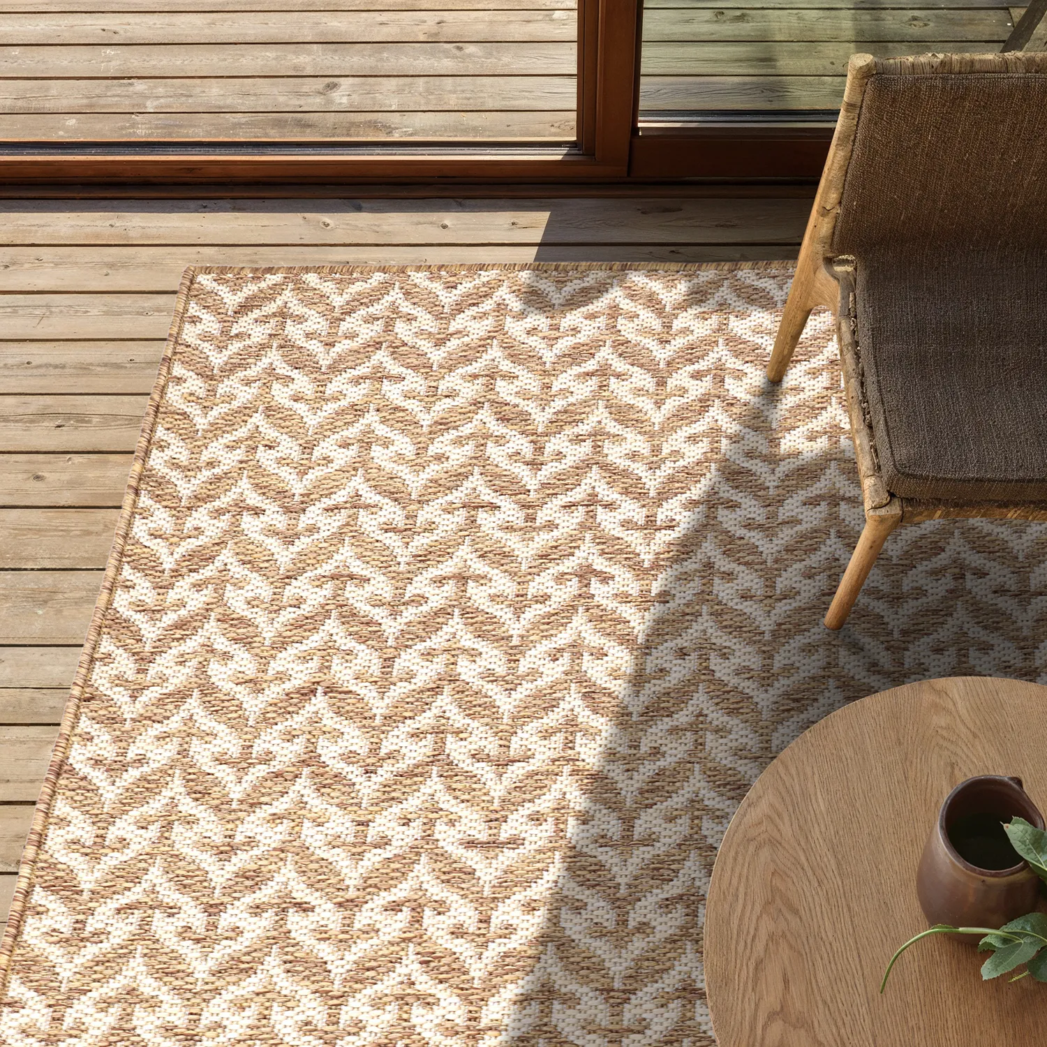 Tapis Intérieurs/Extérieurs - Sfax (marron)