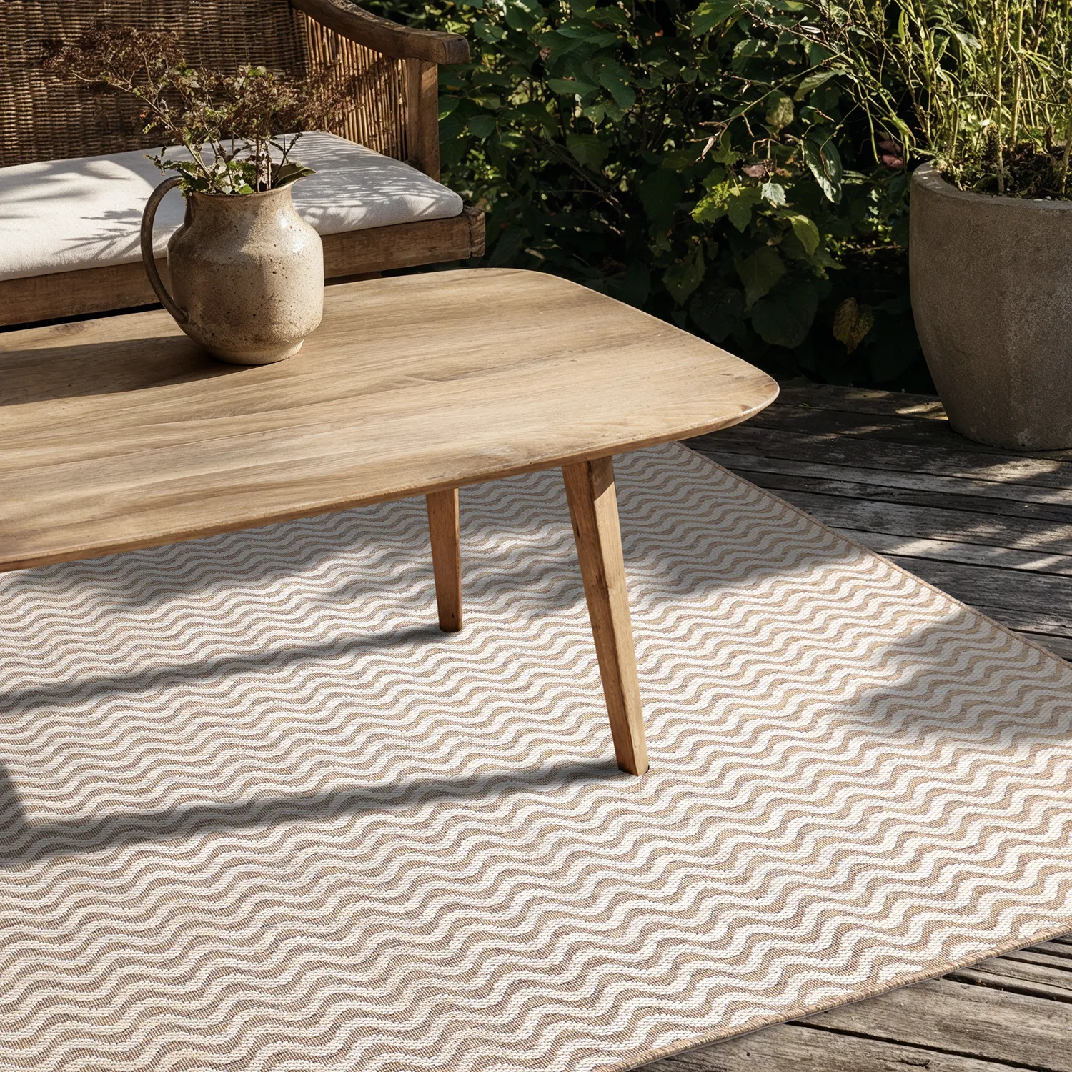 Tapis Intérieurs/Extérieurs - Tracino (marron)