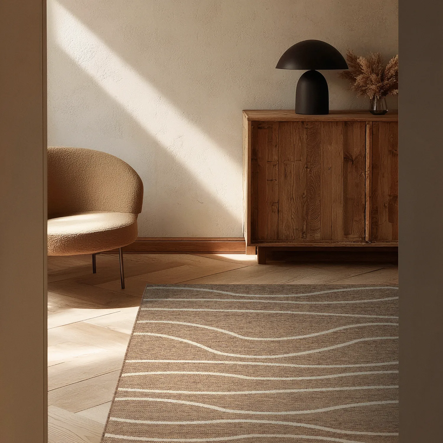 Tapis Intérieurs/Extérieurs - Djerba (marron)