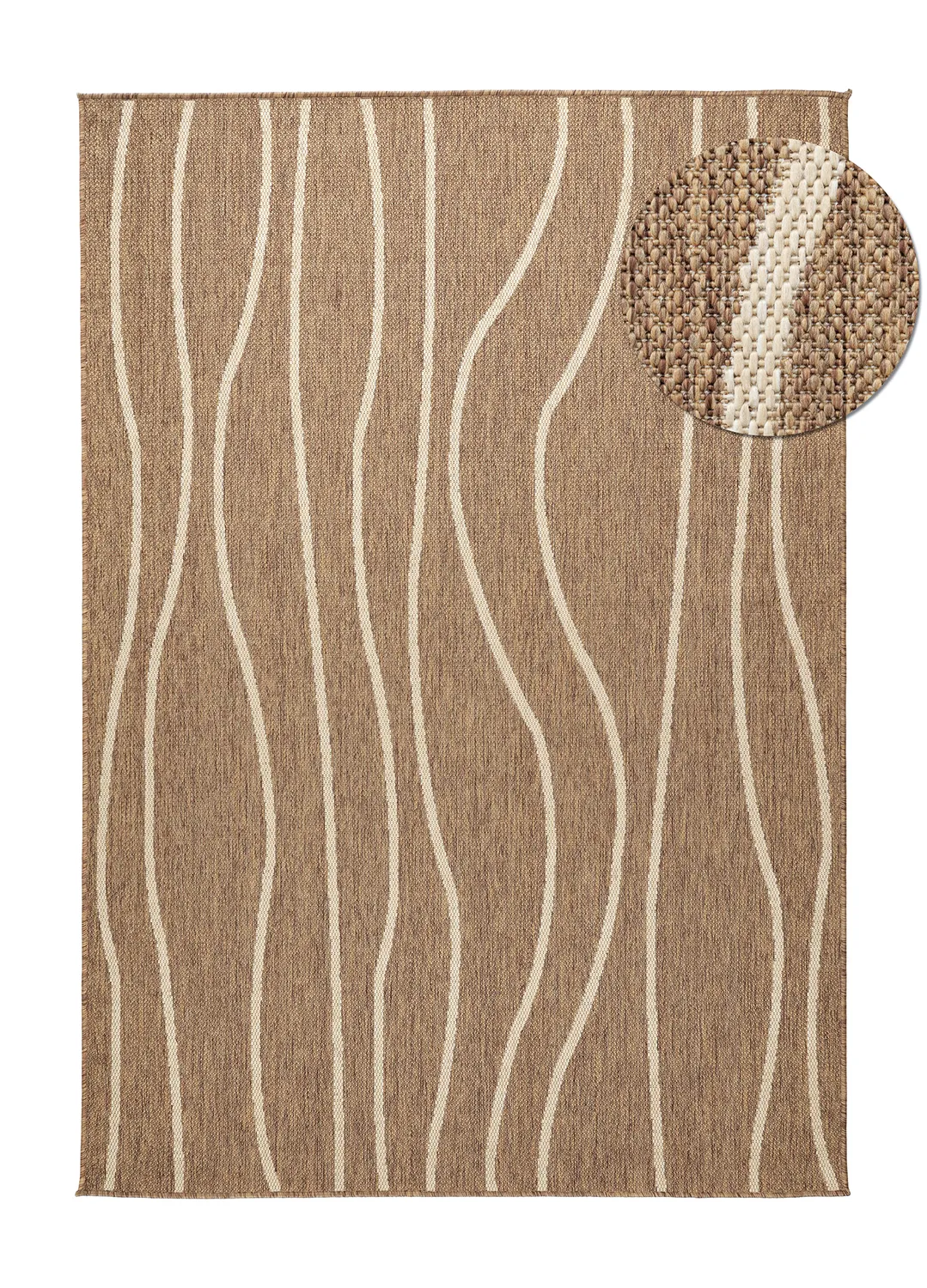 Tapis Intérieurs/Extérieurs - Djerba (marron)
