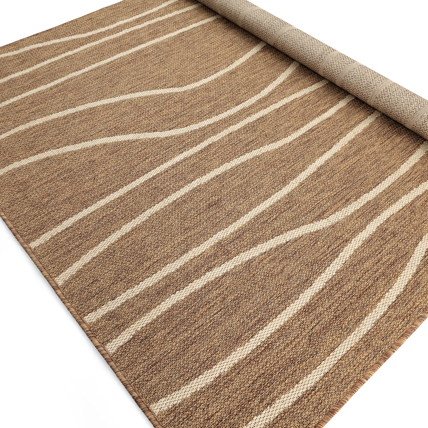 Tapis Intérieurs/Extérieurs - Djerba (marron)