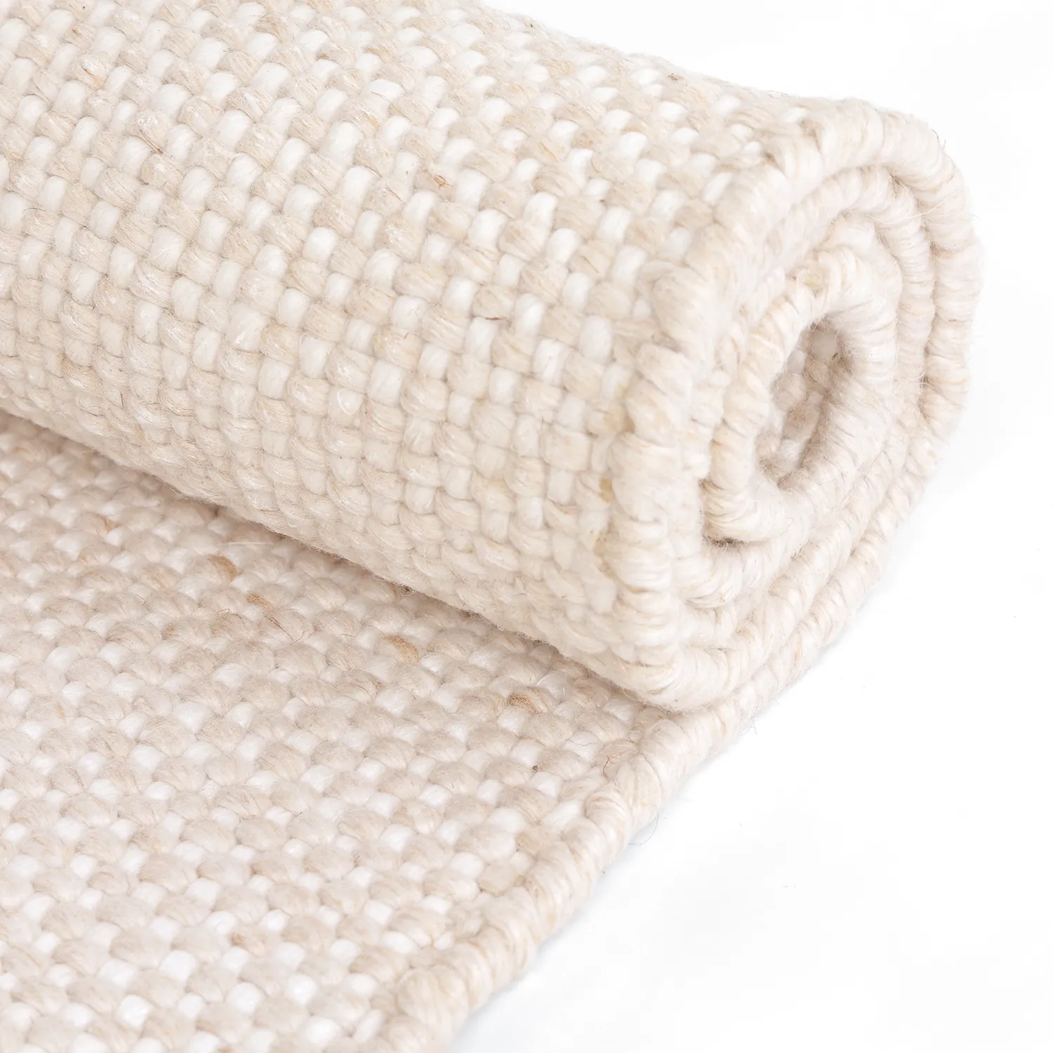 Tapis Intérieurs/Extérieurs - Orta Wool Look (crème)
