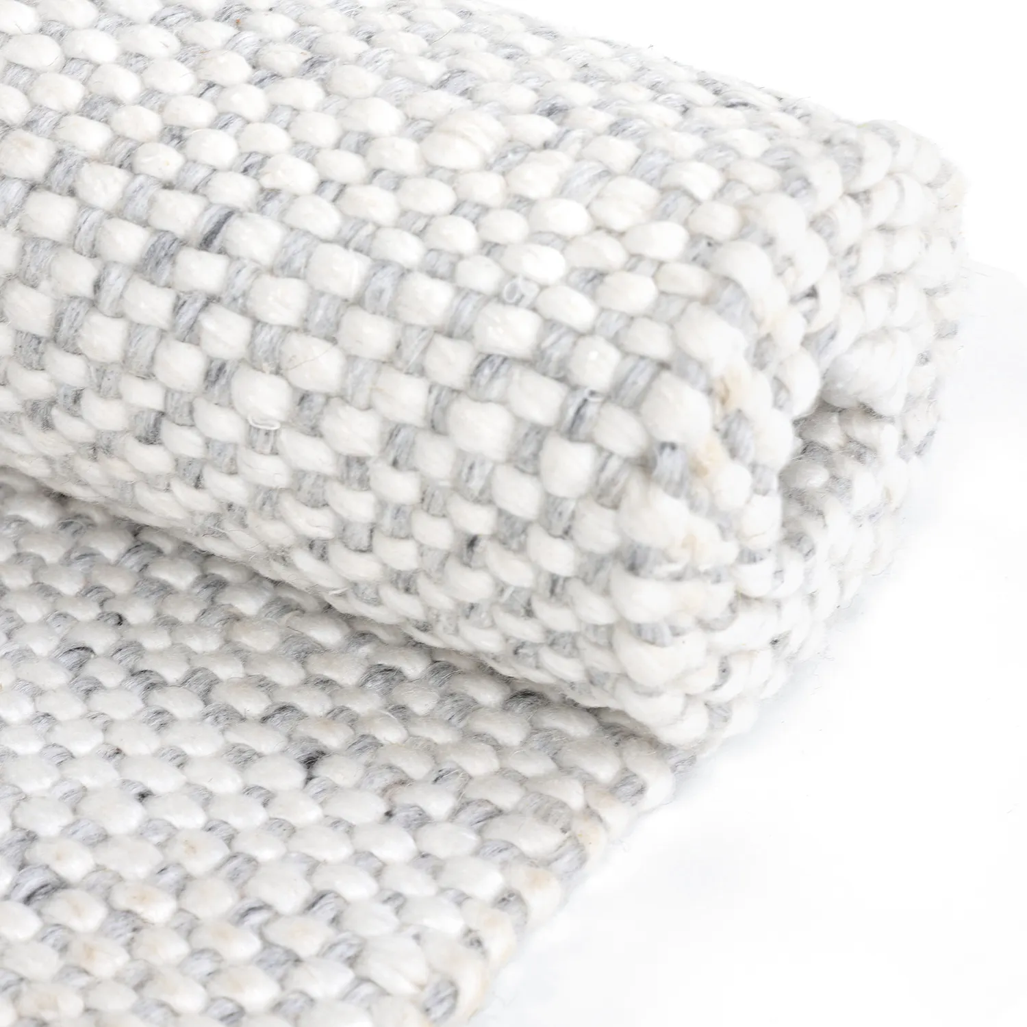 Tapis Intérieurs/Extérieurs - Orta Wool Look (gris clair)