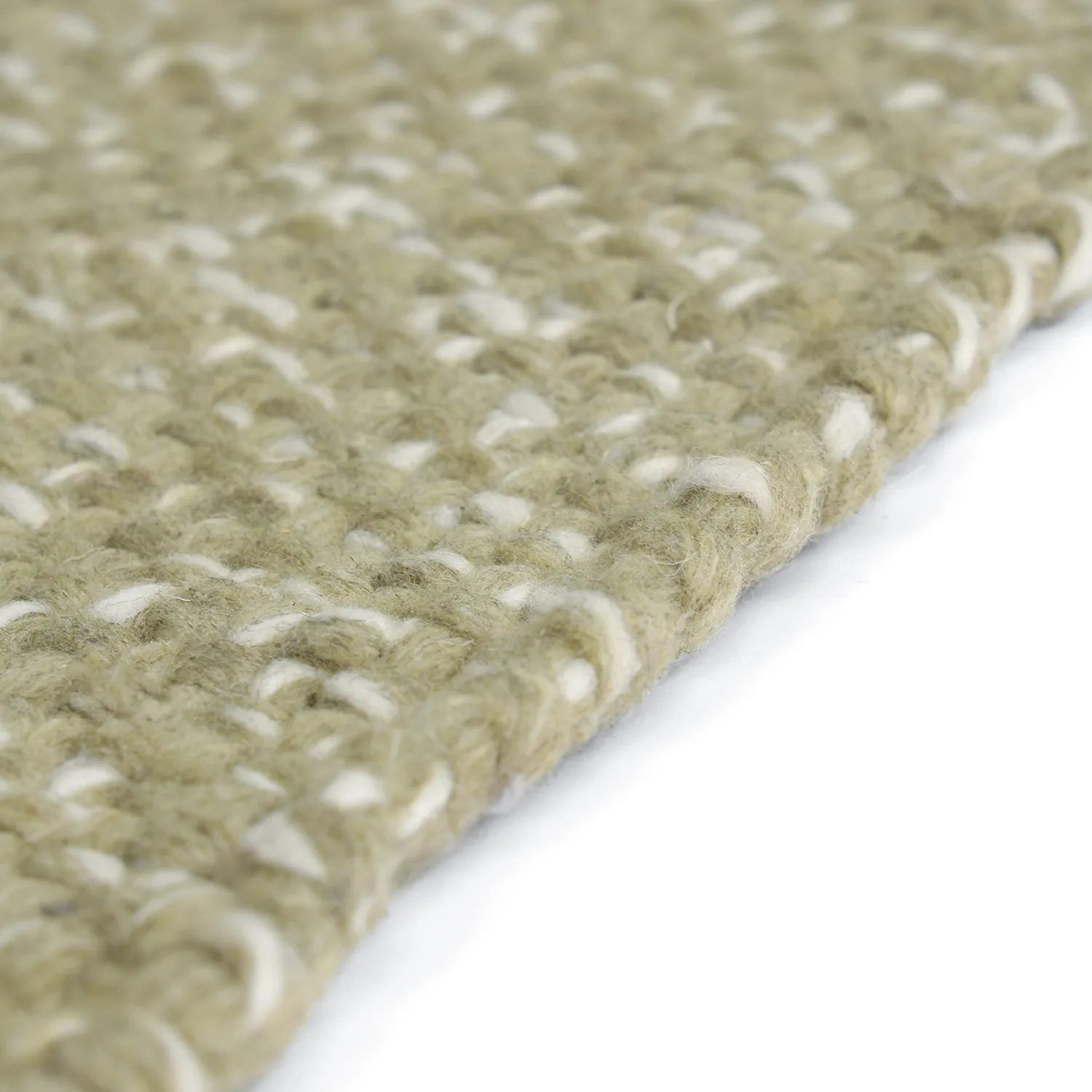 Tapis Intérieurs/Extérieurs - Orta Wool Look (vert mousse)