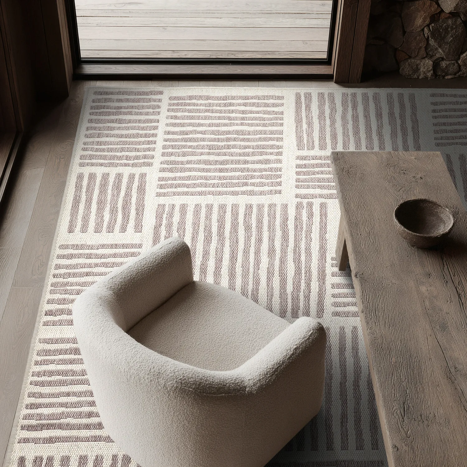 Tapis Intérieurs/Extérieurs - Cordoba (taupe)