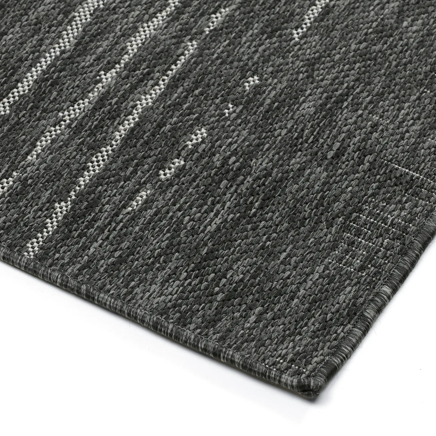 Tapis Intérieurs/Extérieurs - Ragusa (noir/crème)