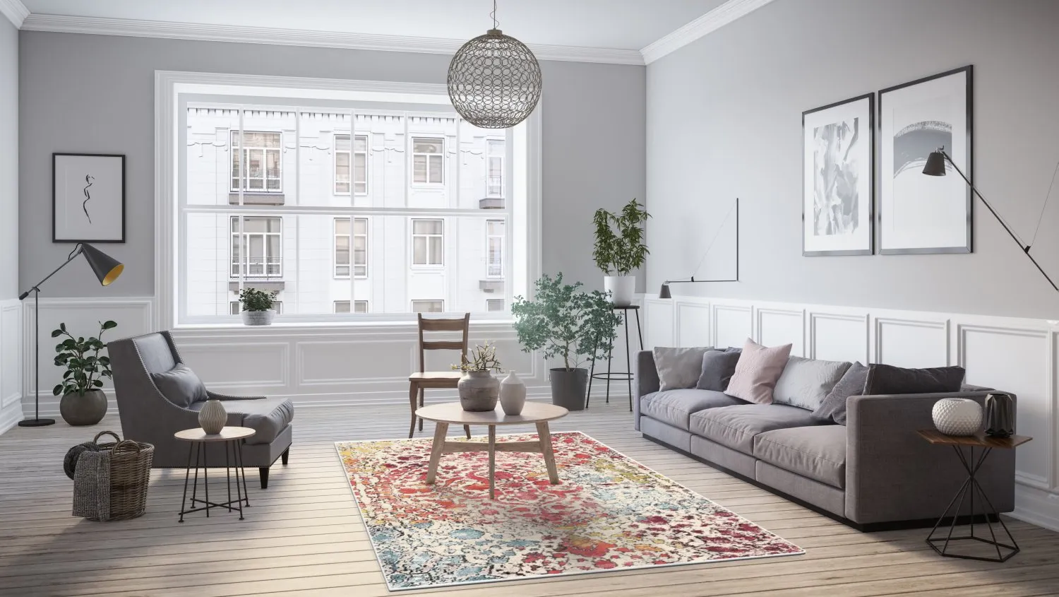 Tapis Wilton - Valldemossa (multicolore)