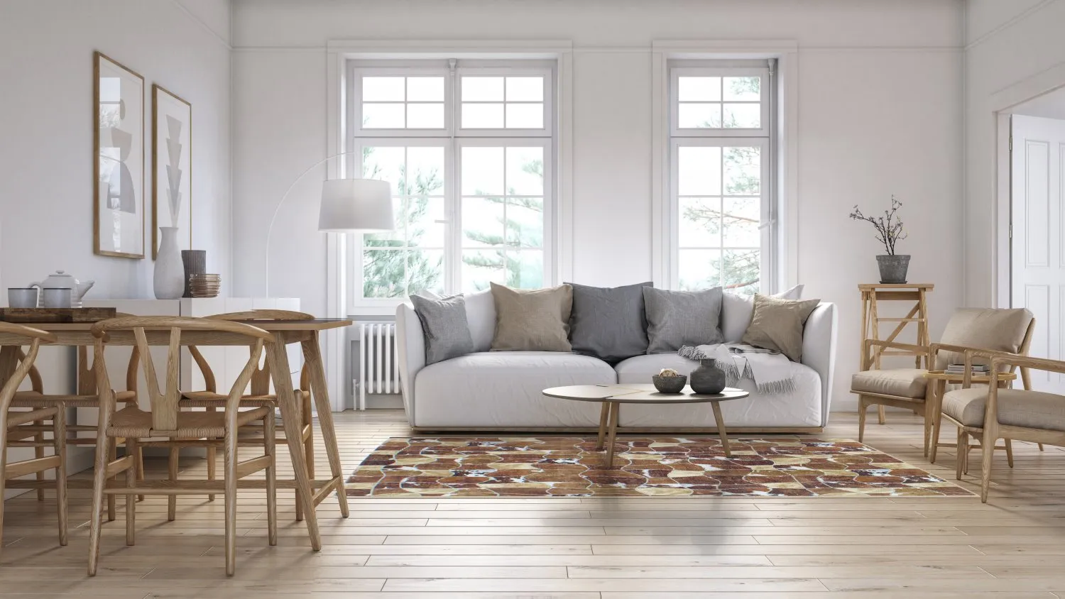 Tapis Wilton - Nonza (marron)