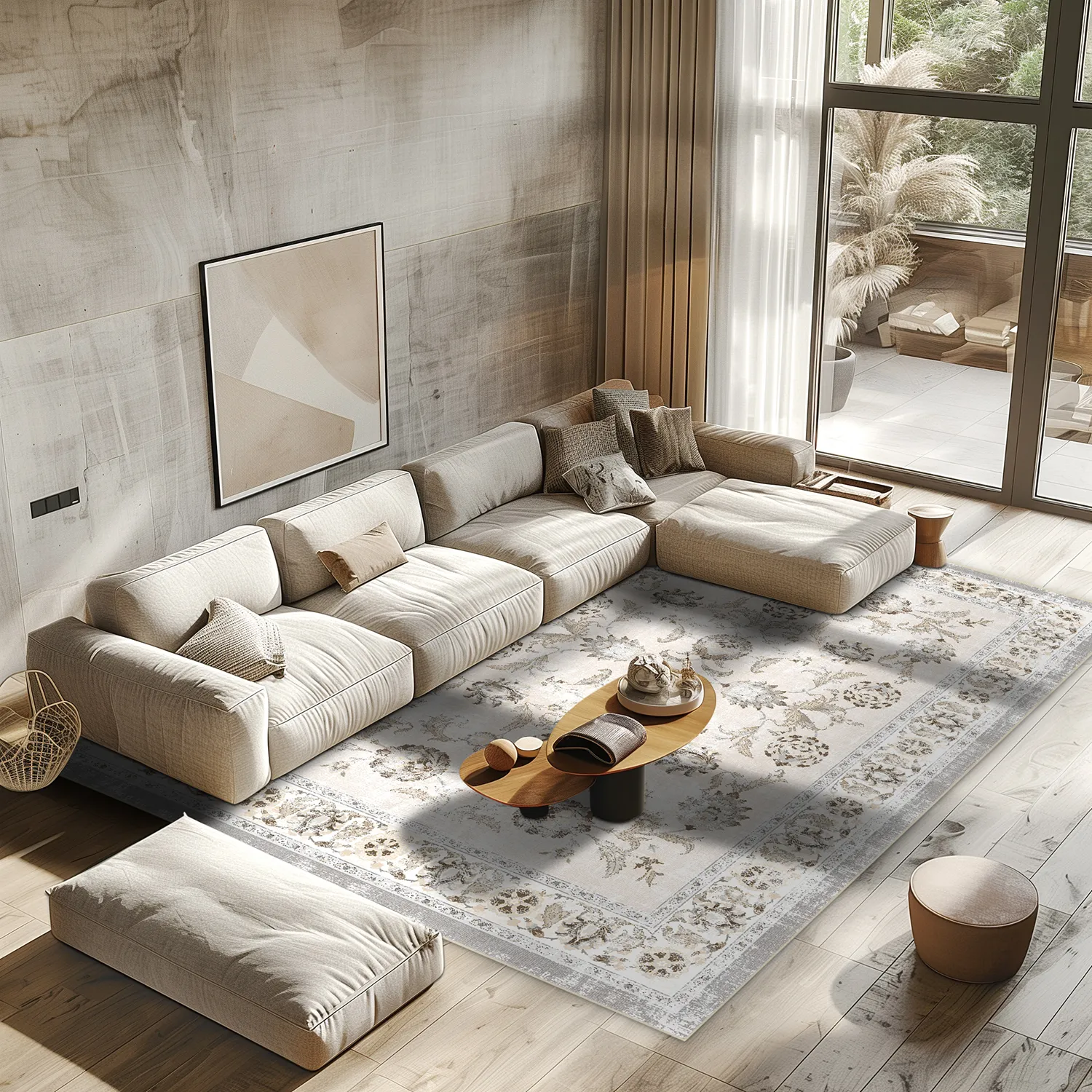 Tapis Wilton - Adeleine (beige)