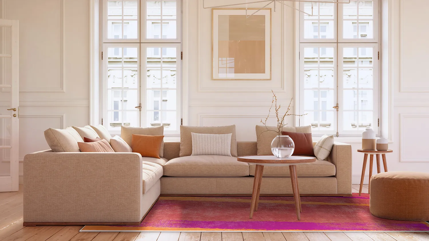 Tapis Wilton - Asti (rouge)