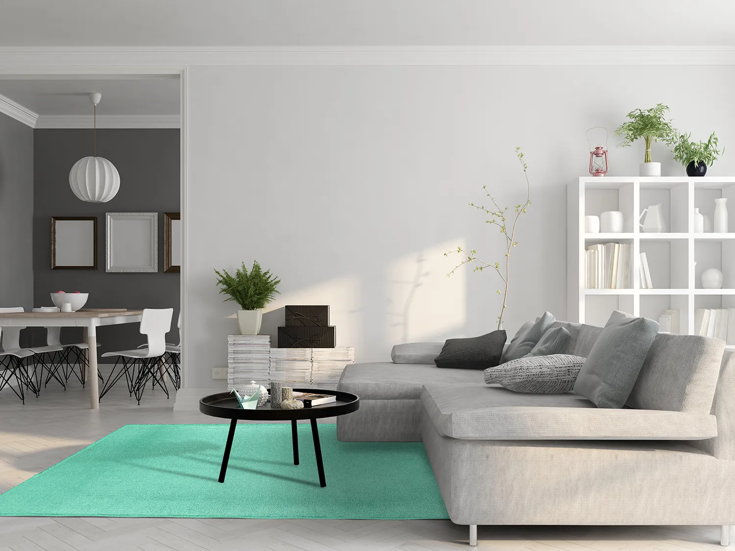 Tapis en laine - Hamilton (Biscay Green)