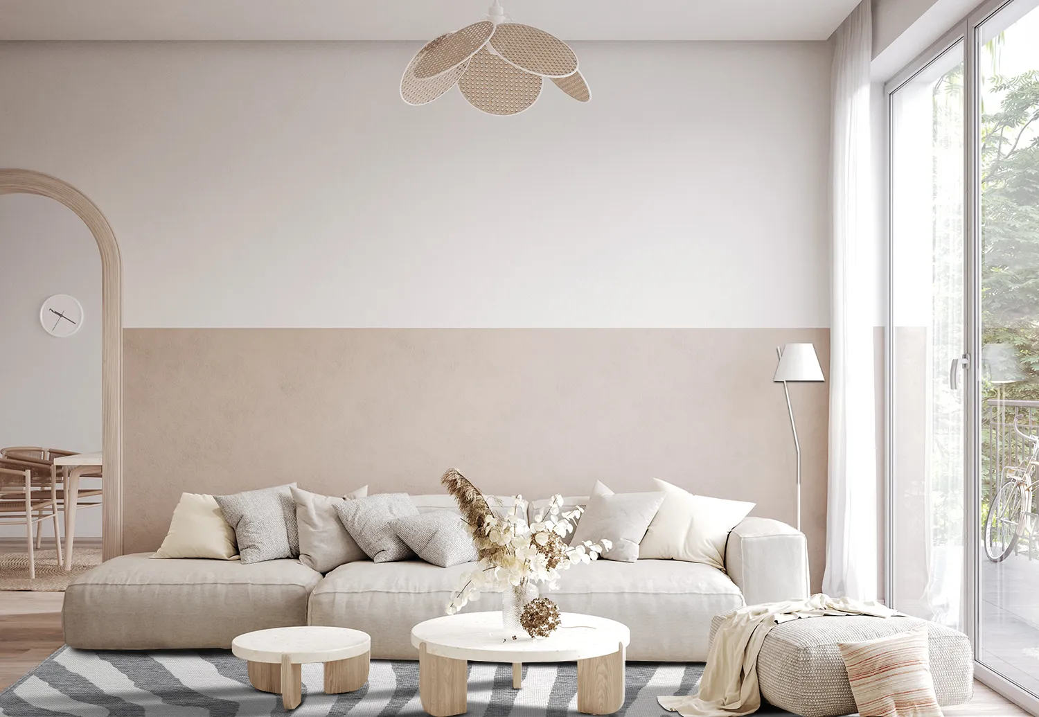 Tapis d’intérieur et d’extérieur - Winona (gris)
