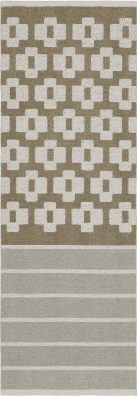Tapis en plastique - Le tapis de Horred Iris (beige)