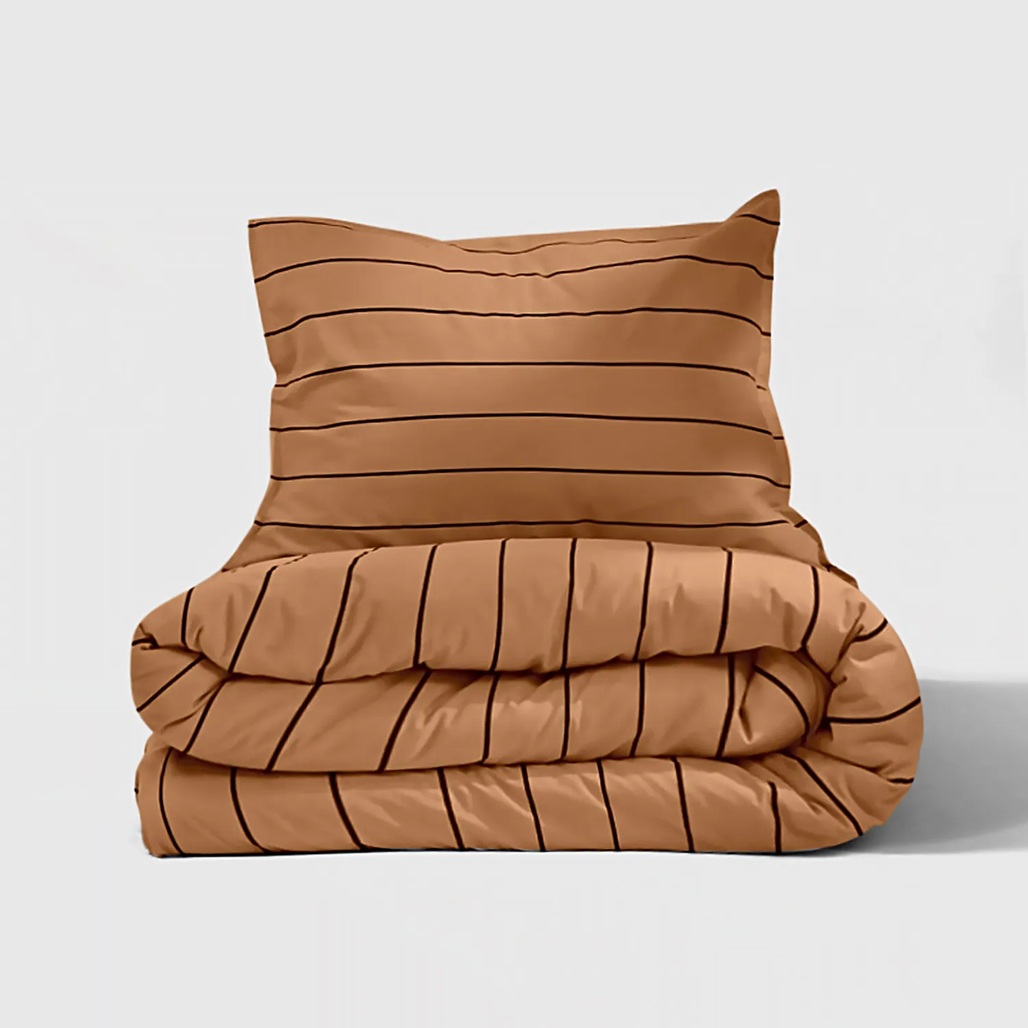 Ensemble de housse de couette - Isadora (marron)