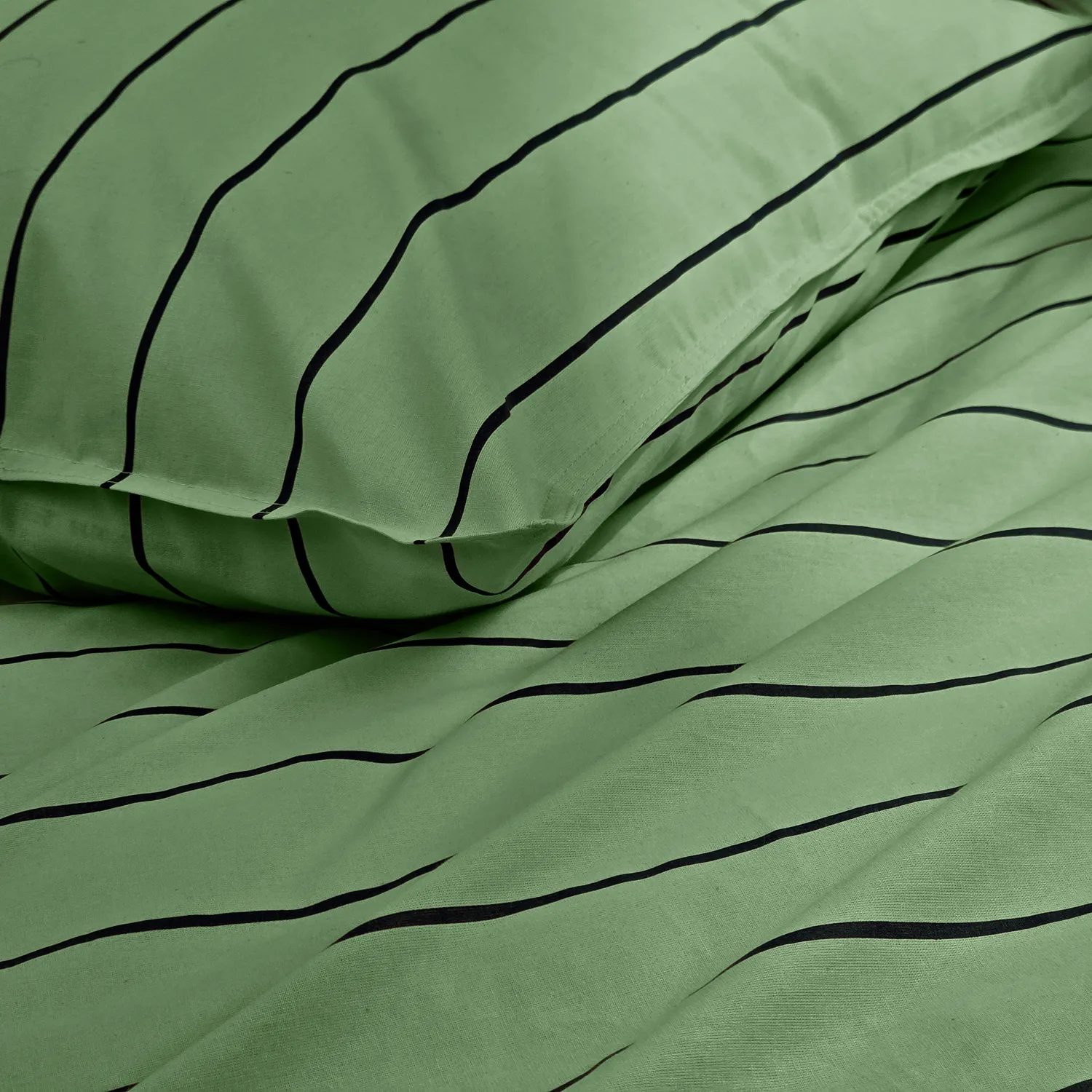 Ensemble de housse de couette - Isadora (vert)
