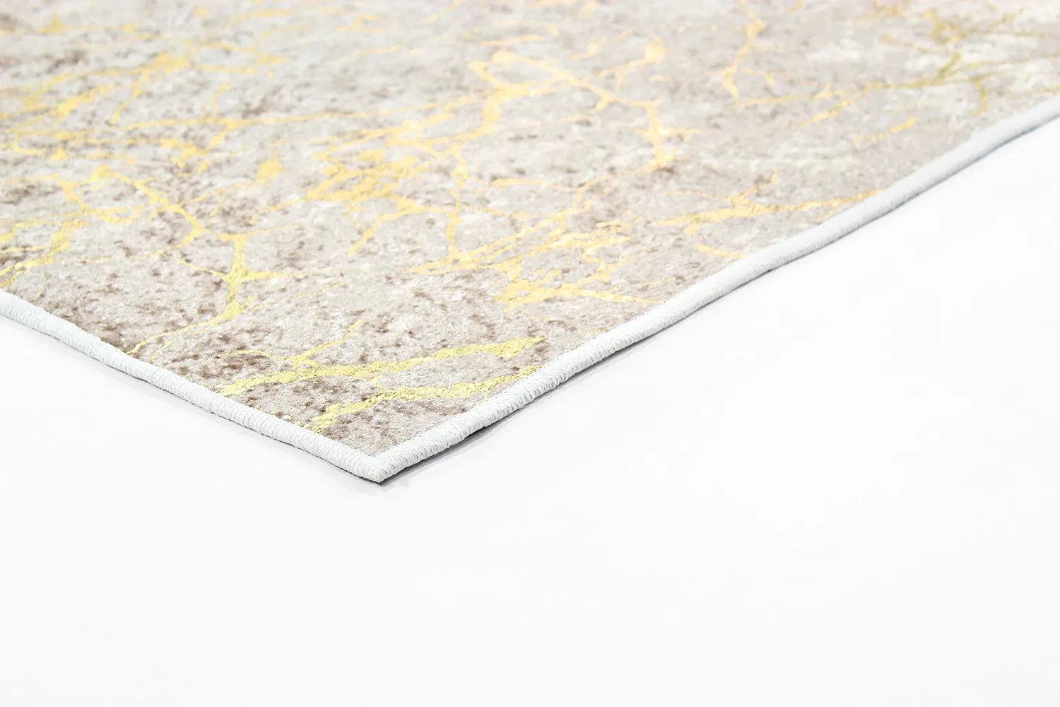 Tapis Wilton - Zaria (marron clair/doré)