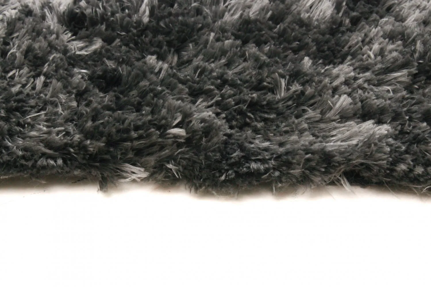 Tapis à poils longs - Janjira (gris)