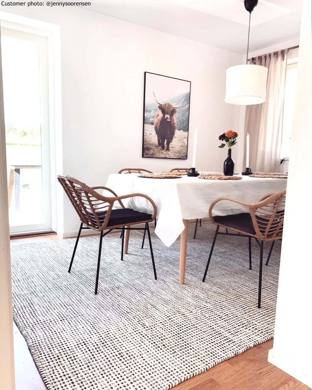Tapis en laine - Tilba (multicolore)