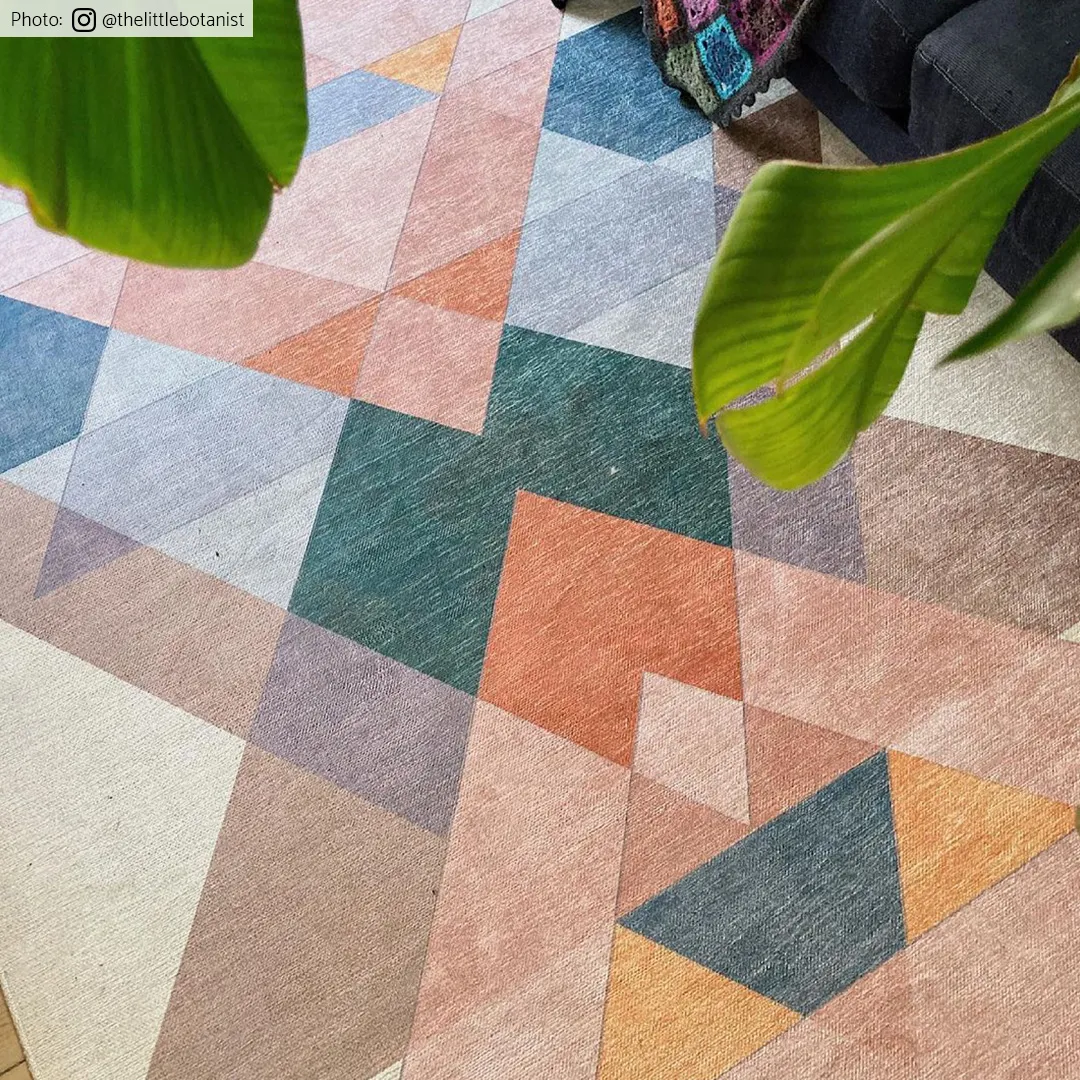 Tapis Wilton - Jeral (beige/multicolore)