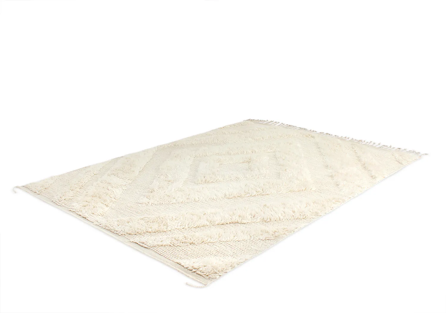 Tapis en laine - Jolie (blanc cassé)