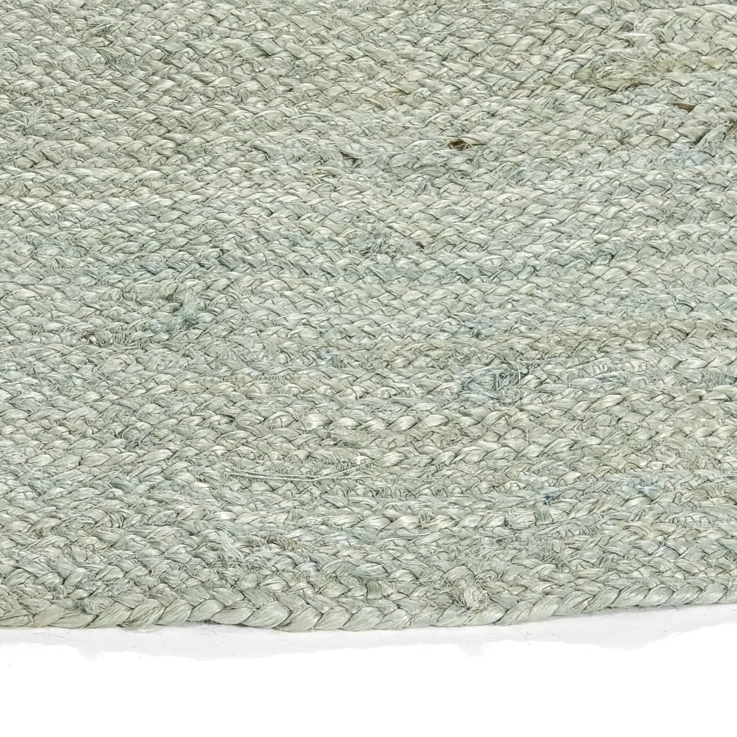 Tapis rond en jute - Amasia (gris)