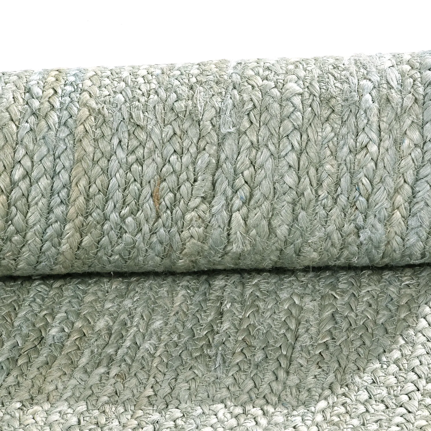 Tapis rond en jute - Amasia (gris)