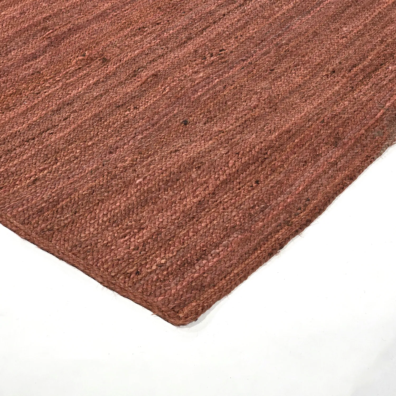 Tapis en jute - Amasia (châtaigne)