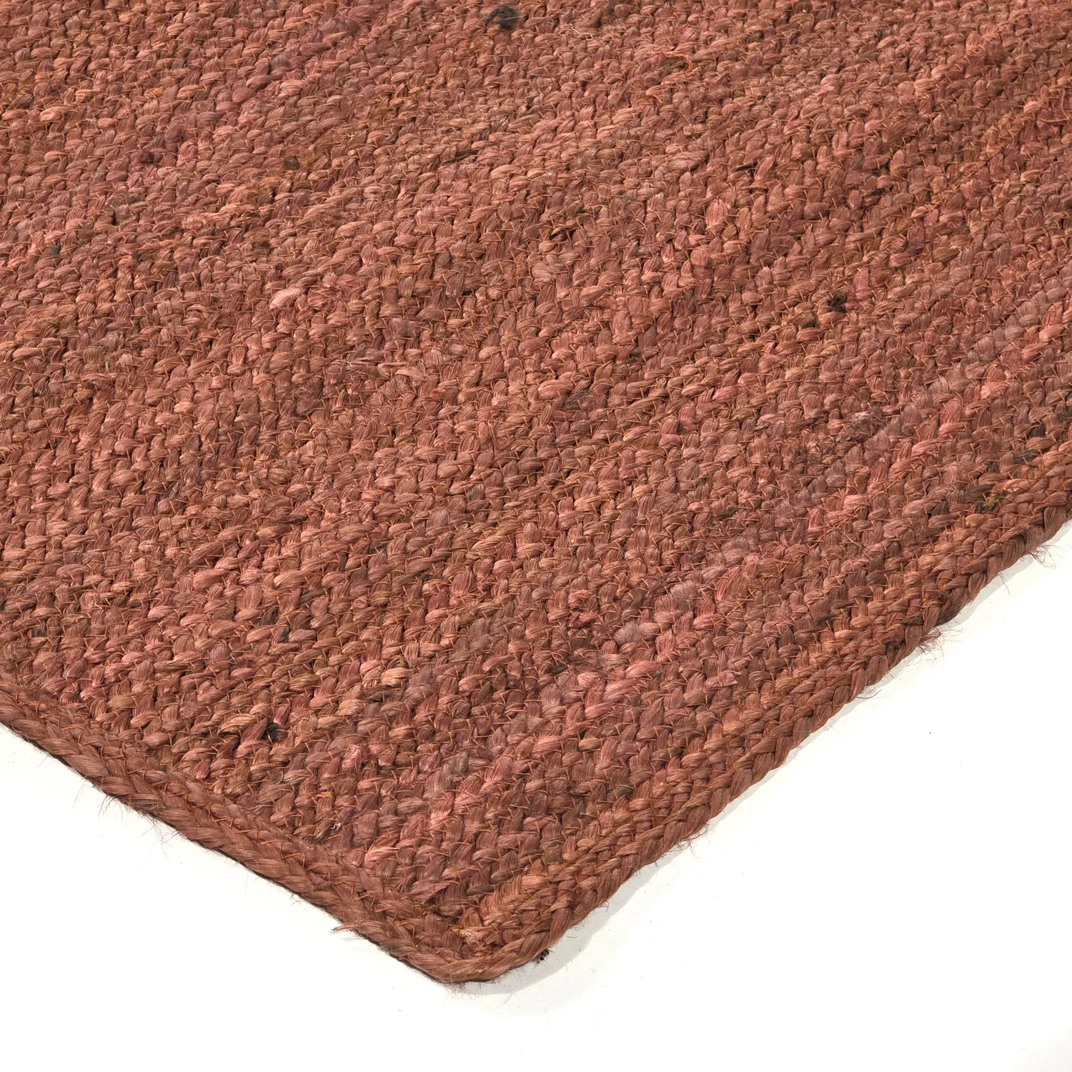 Tapis en jute - Amasia (châtaigne)