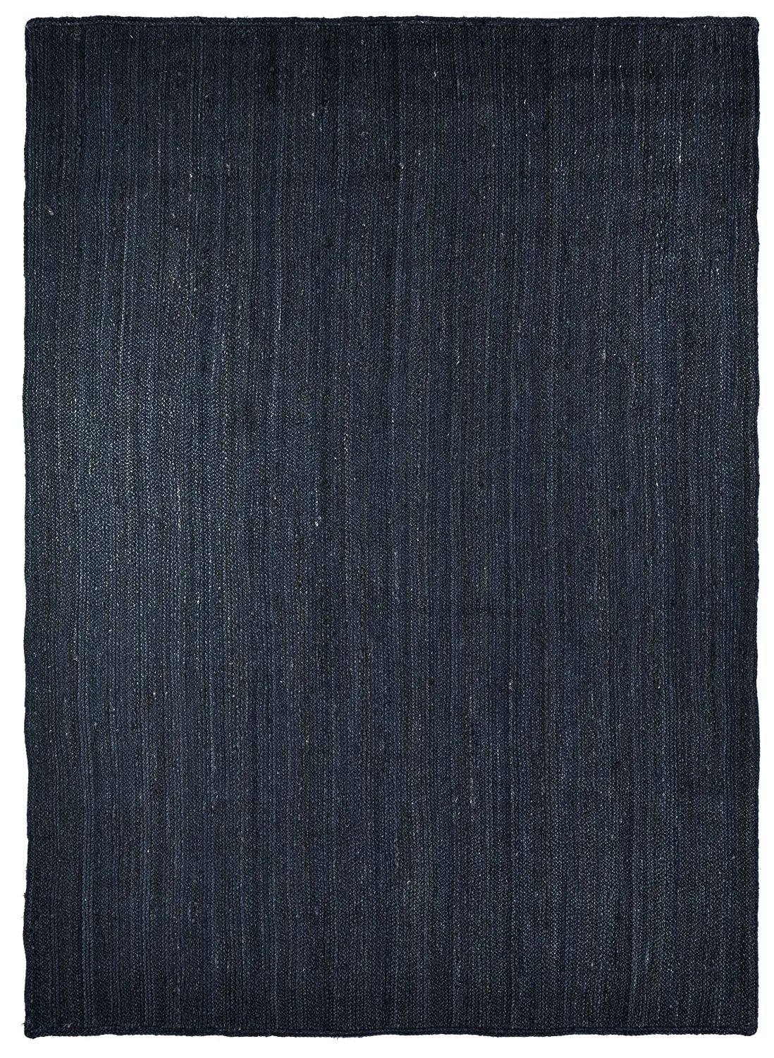 Tapis en jute - Amasia (bleu foncé)