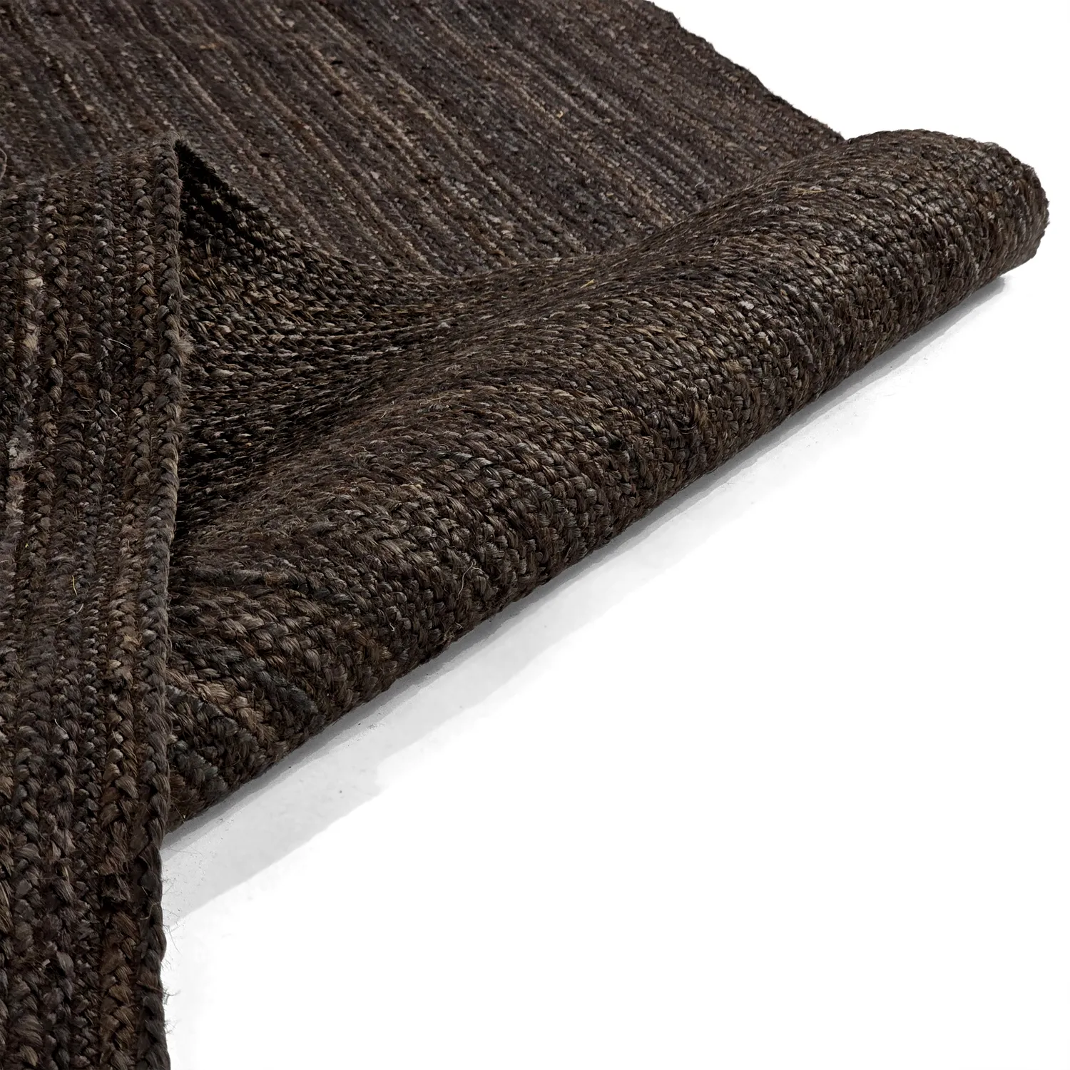 Tapis en jute - Amasia (gris foncé)