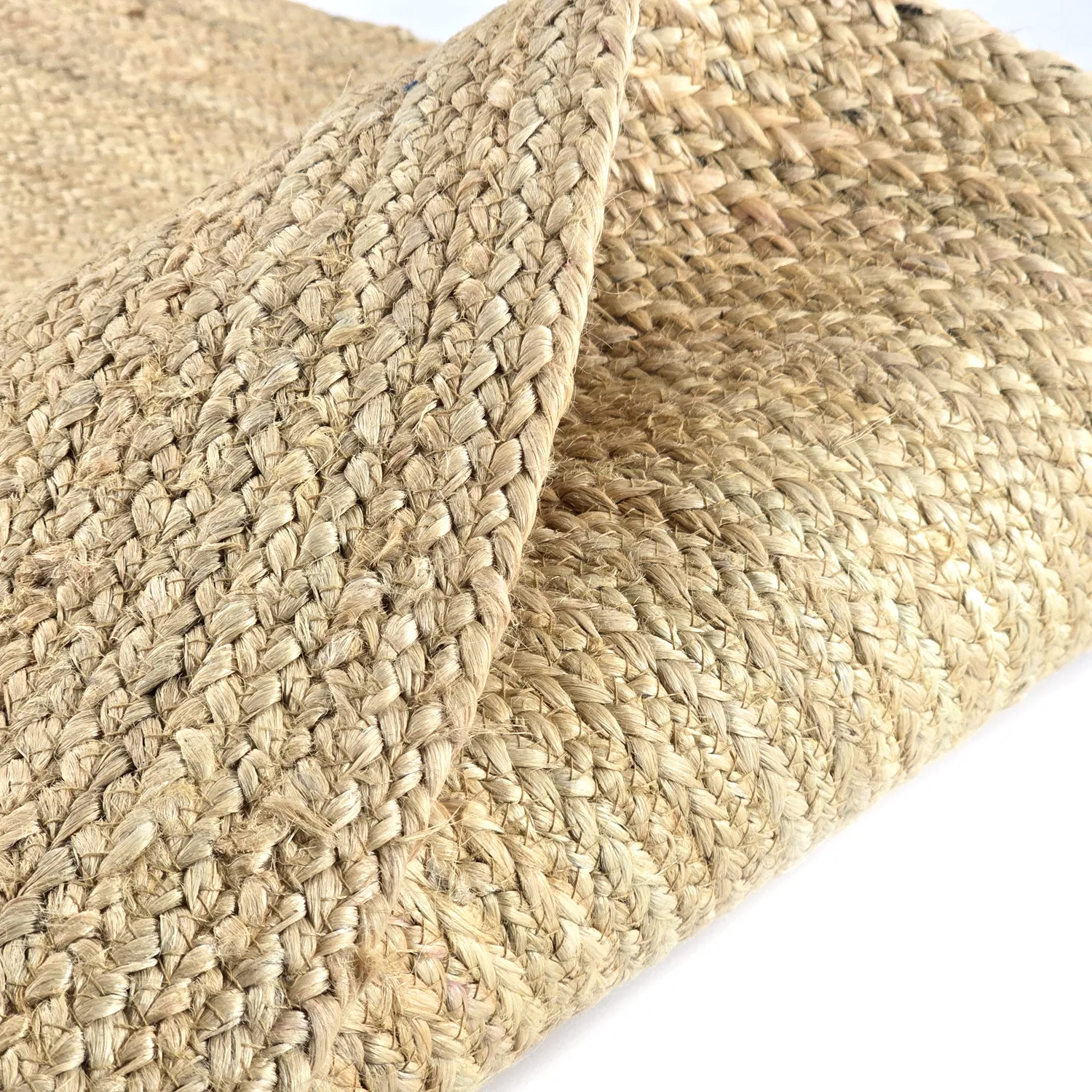 Tapis rond en jute - Amasia (naturel)