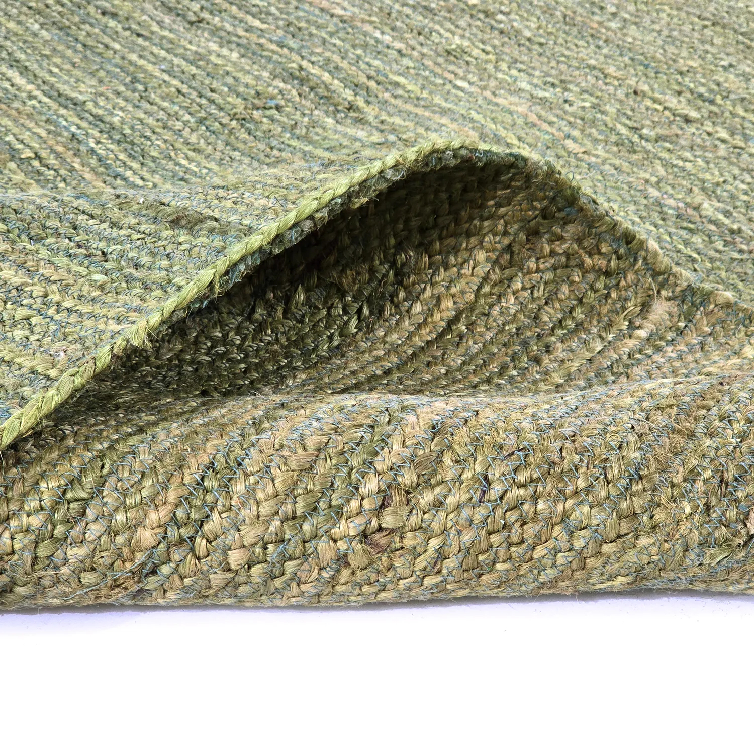 Tapis en jute - Amasia (olive)