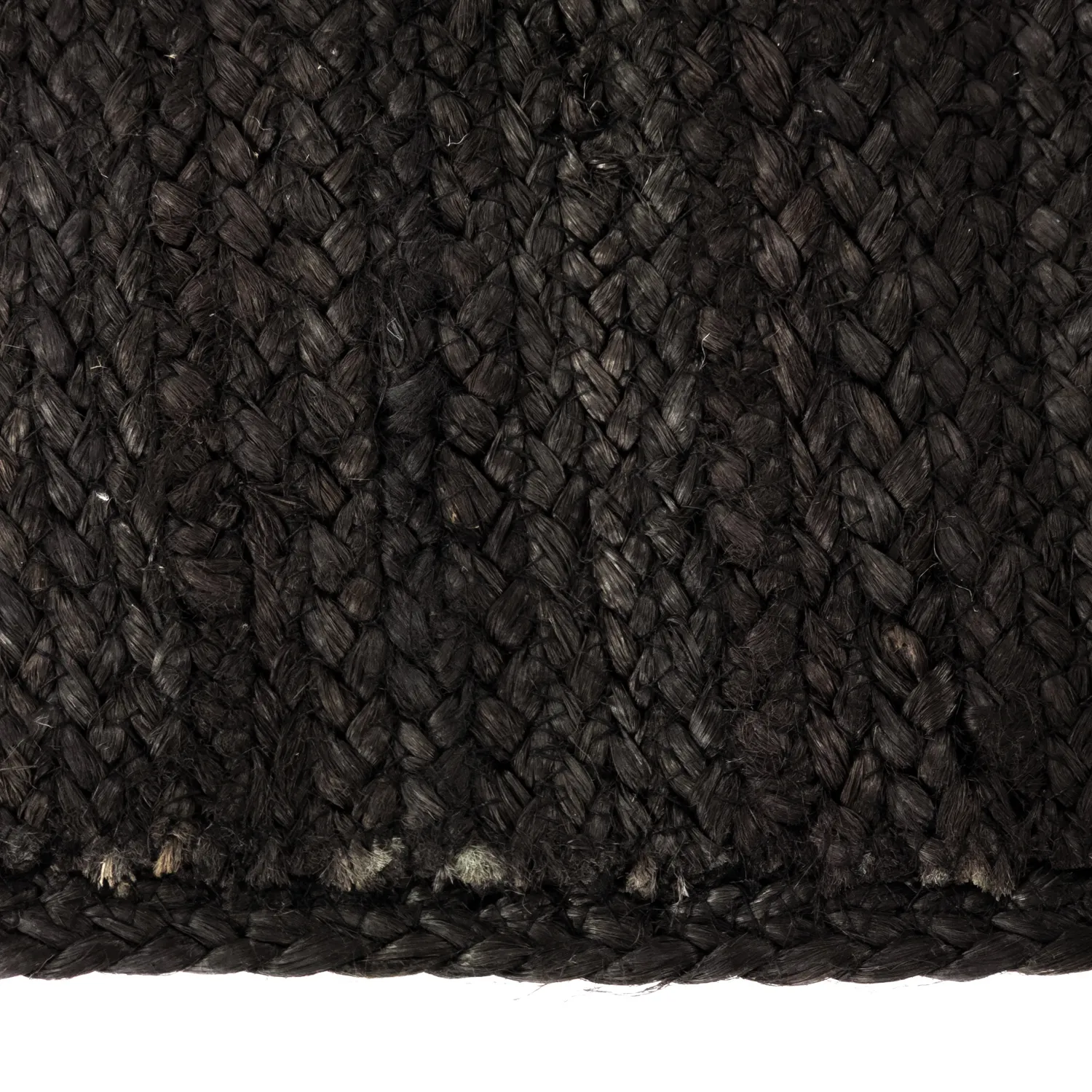 Tapis en jute - Amasia (noir)