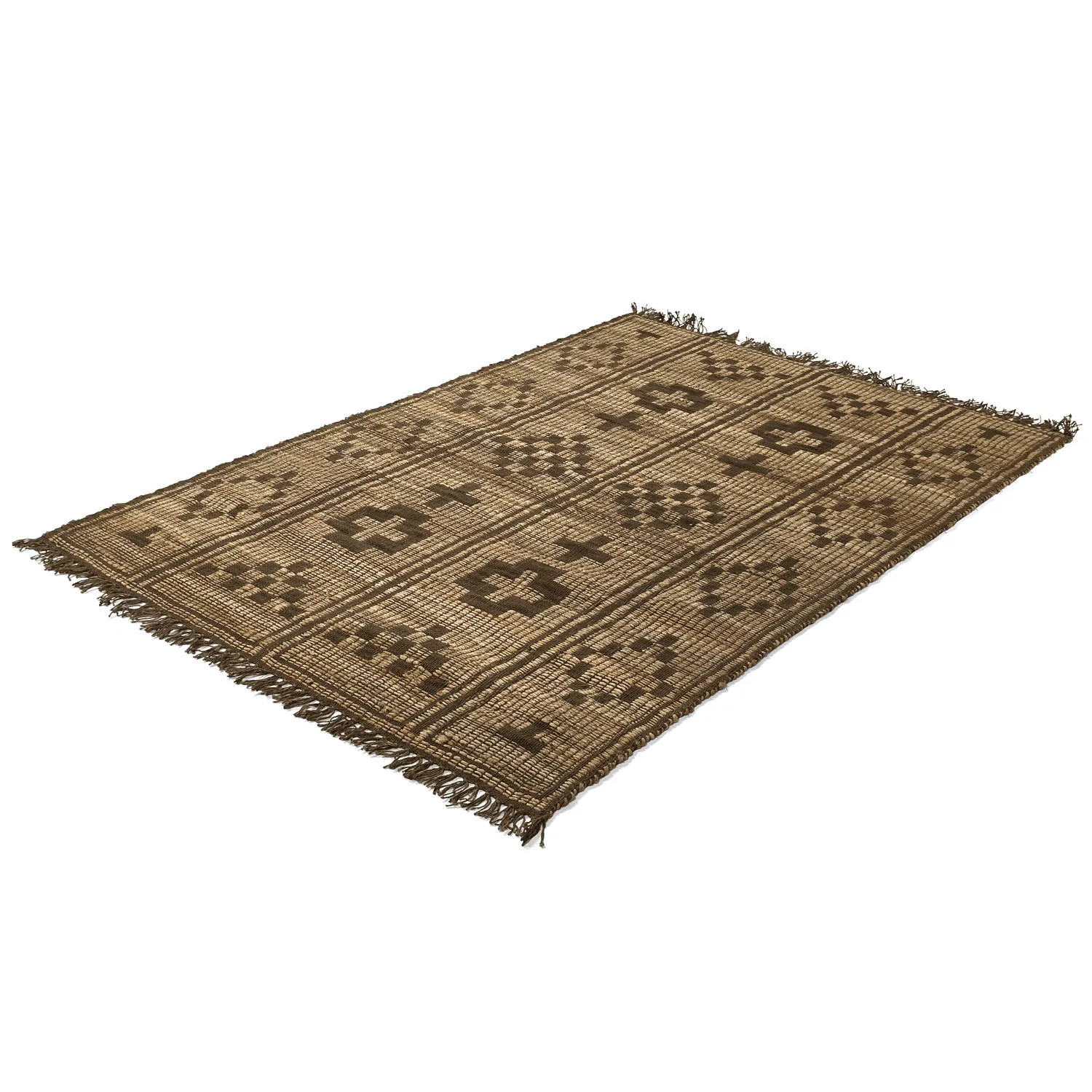 Tapis en jute - Daria (marron)