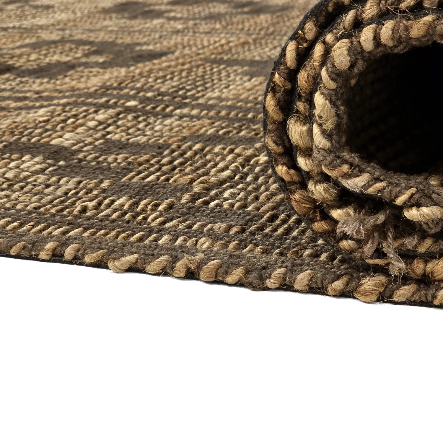 Tapis en jute - Daria (marron)