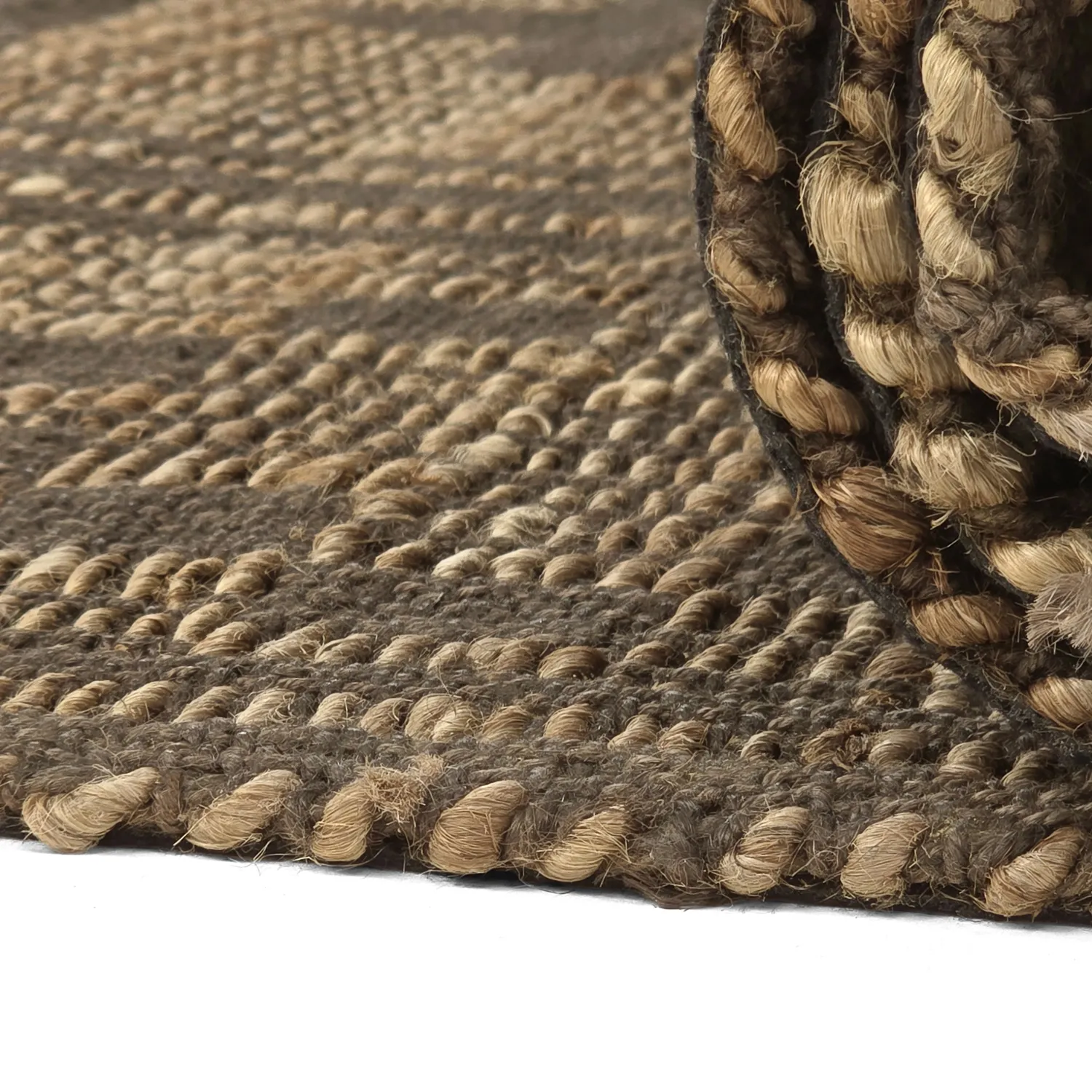 Tapis en jute - Daria (marron)