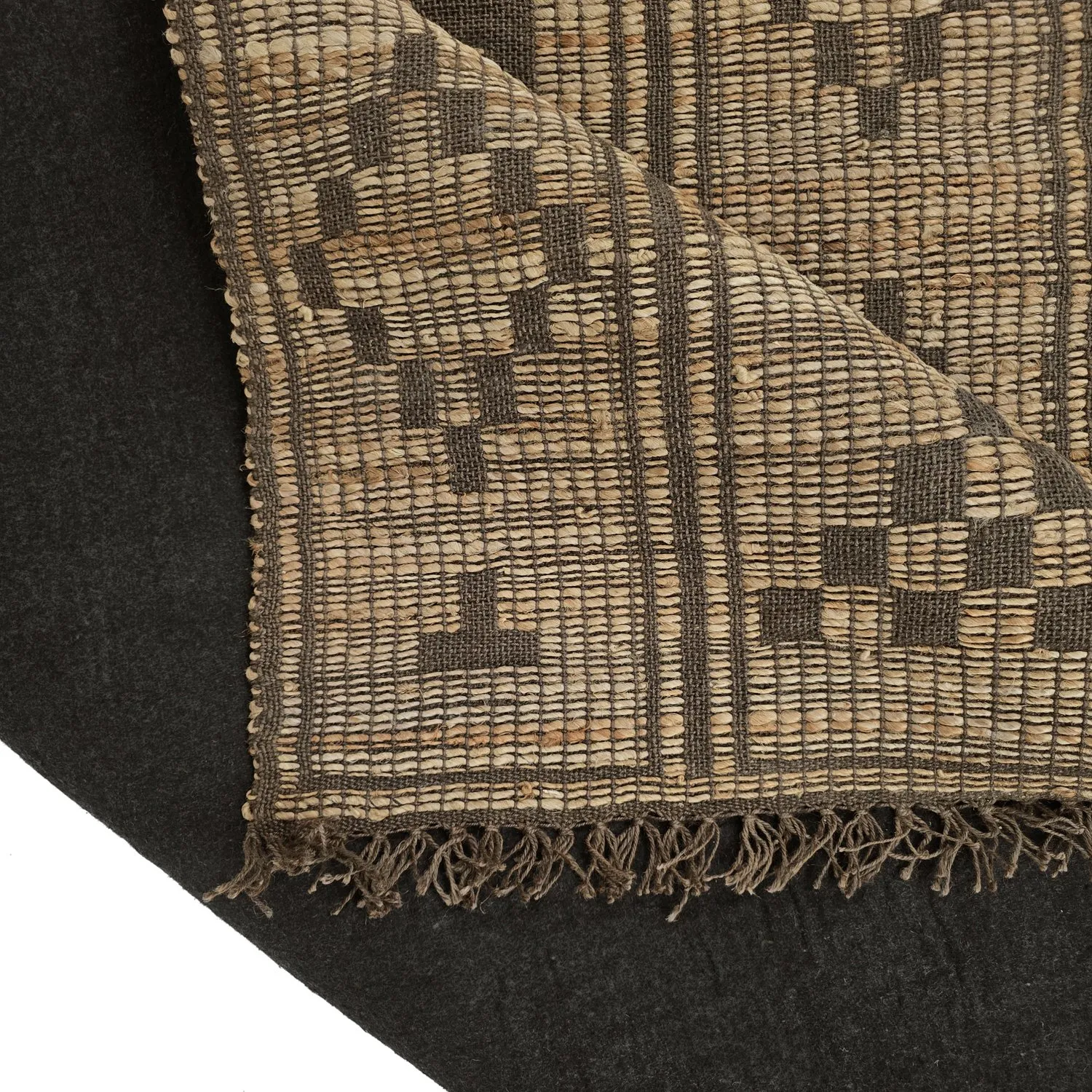 Tapis en jute - Daria (marron)