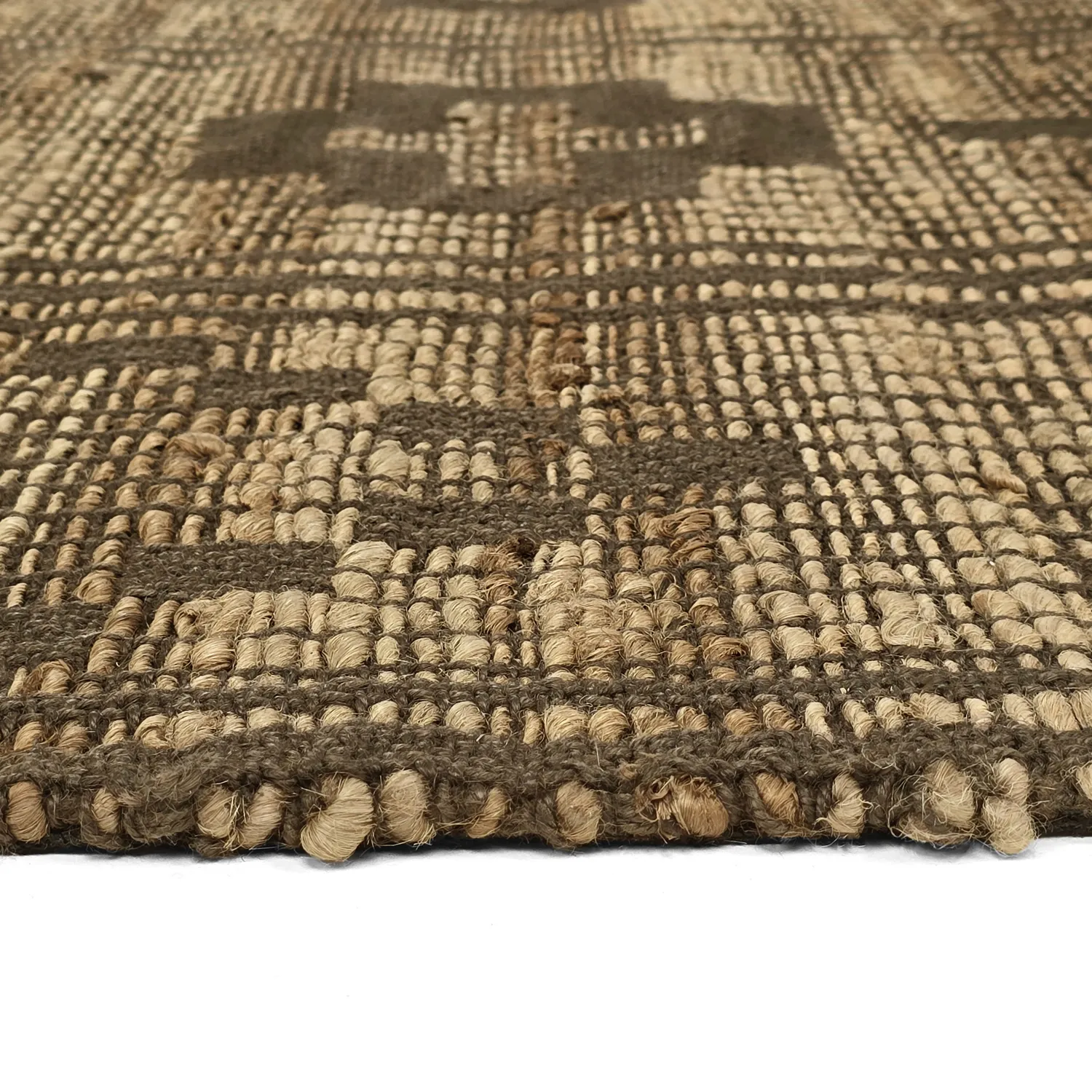 Tapis en jute - Daria (marron)