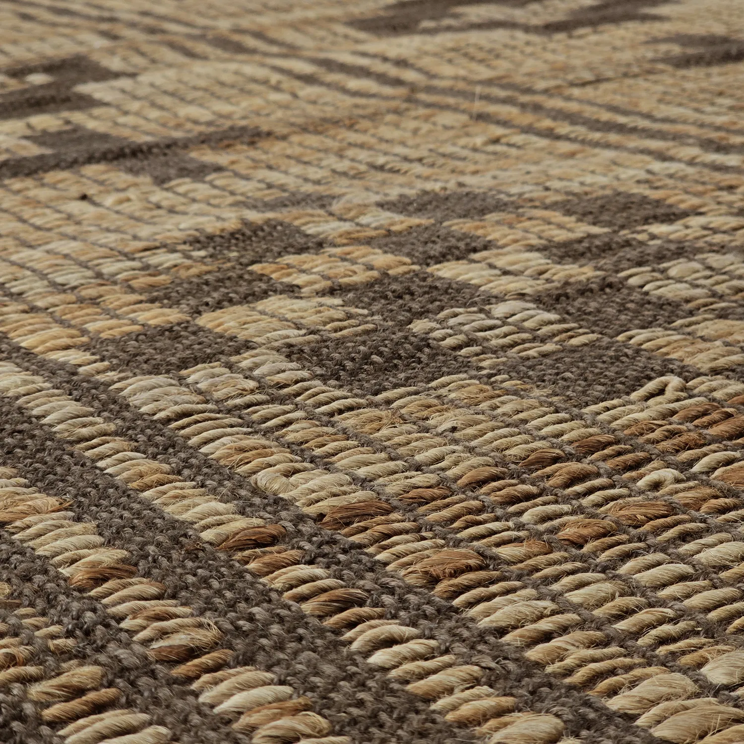Tapis en jute - Daria (marron)