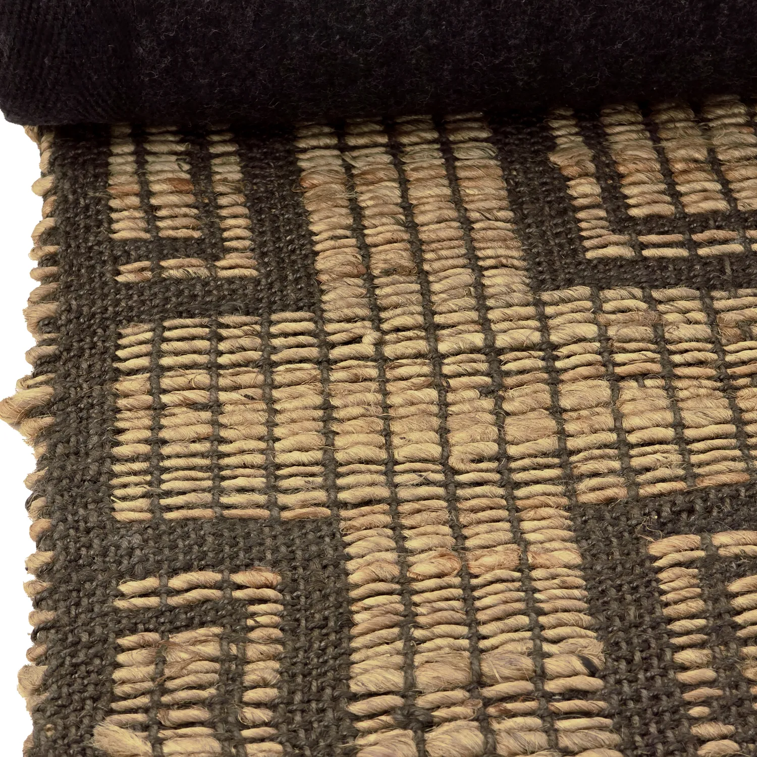 Tapis en jute - Kavita (marron)