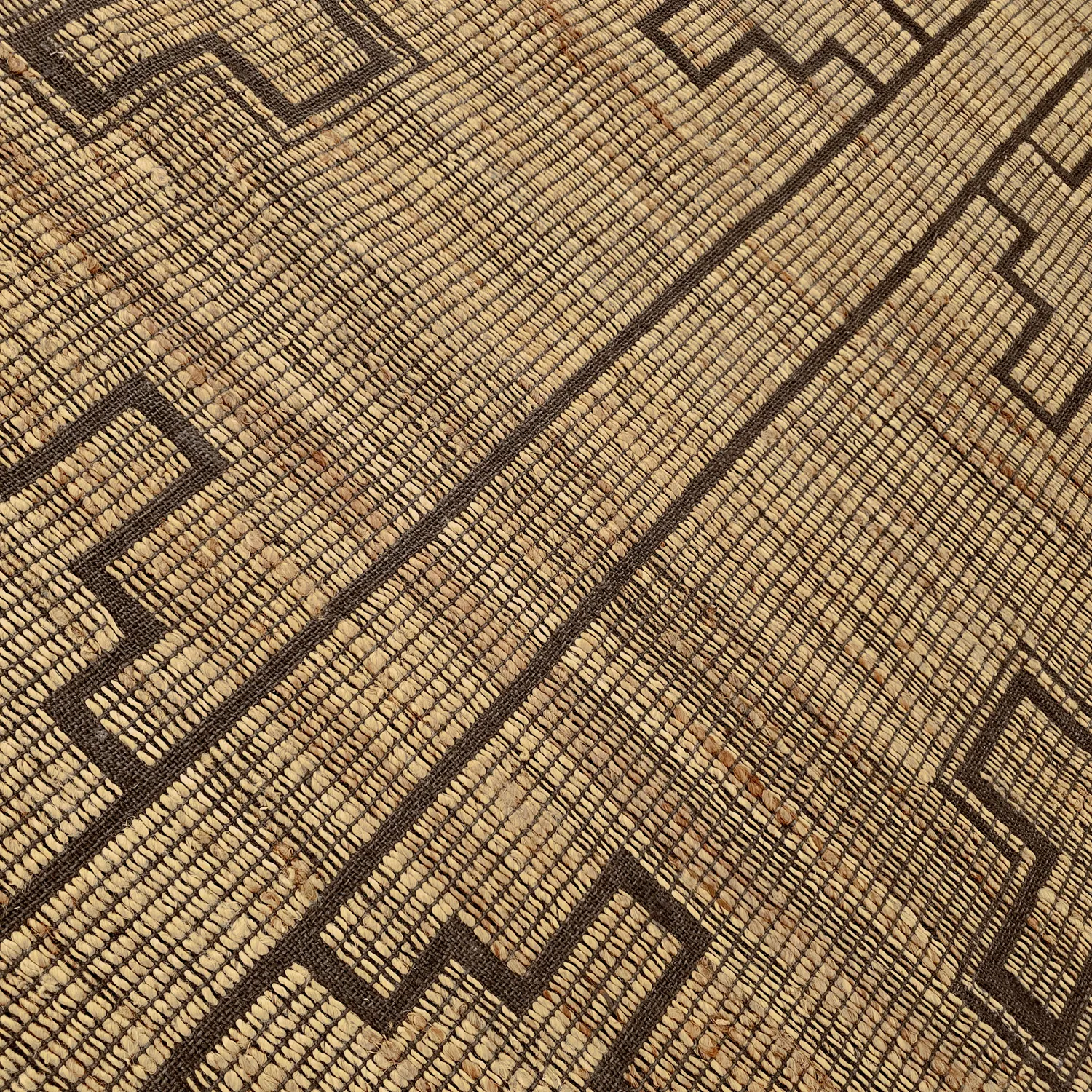 Tapis en jute - Kavita (marron)
