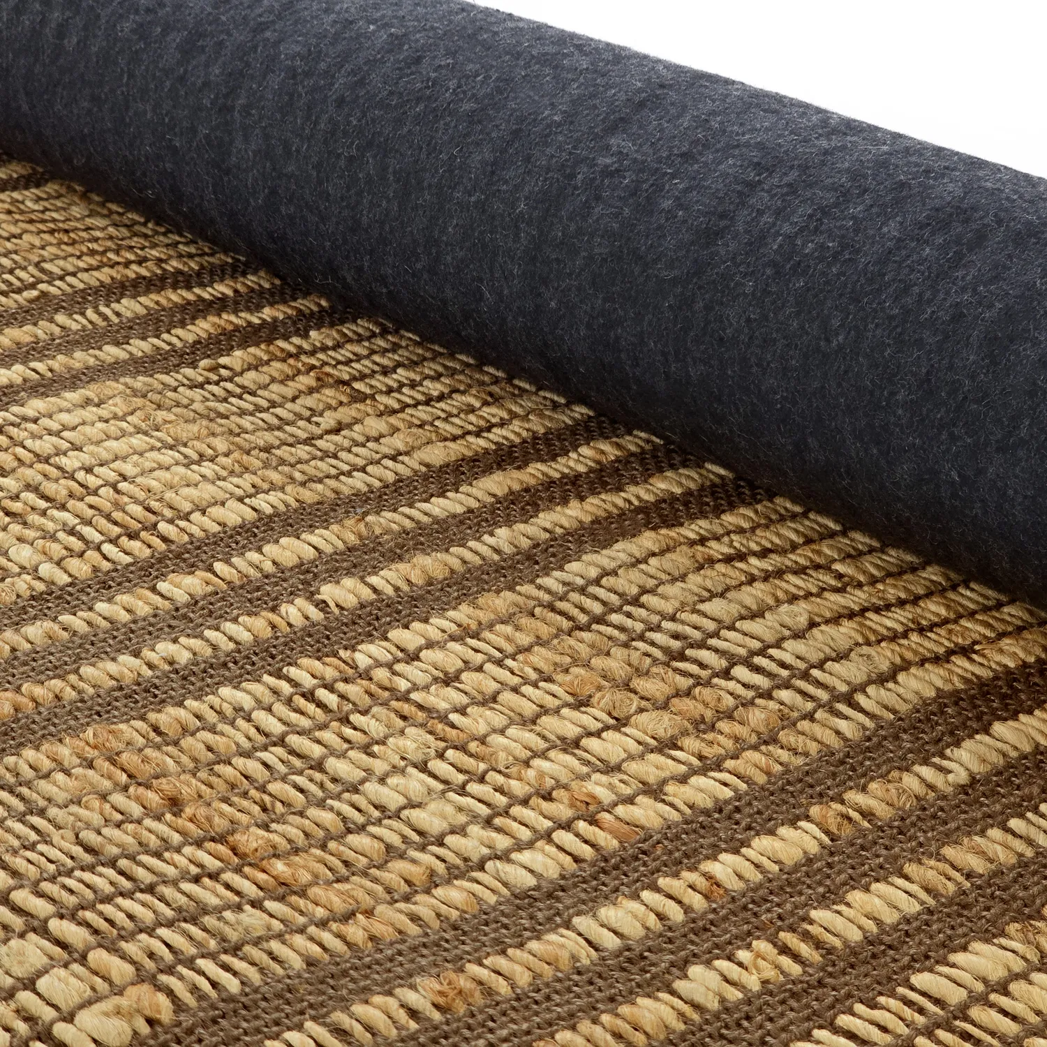Tapis en jute - Sanah (marron)