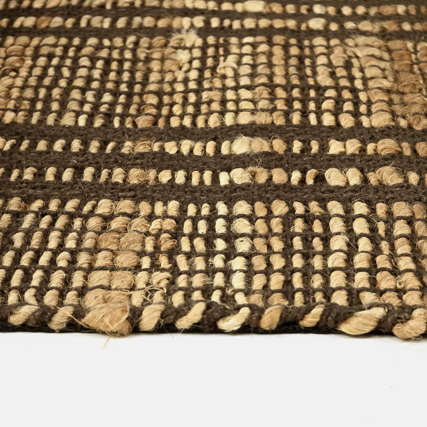 Tapis en jute - Sanah (marron)