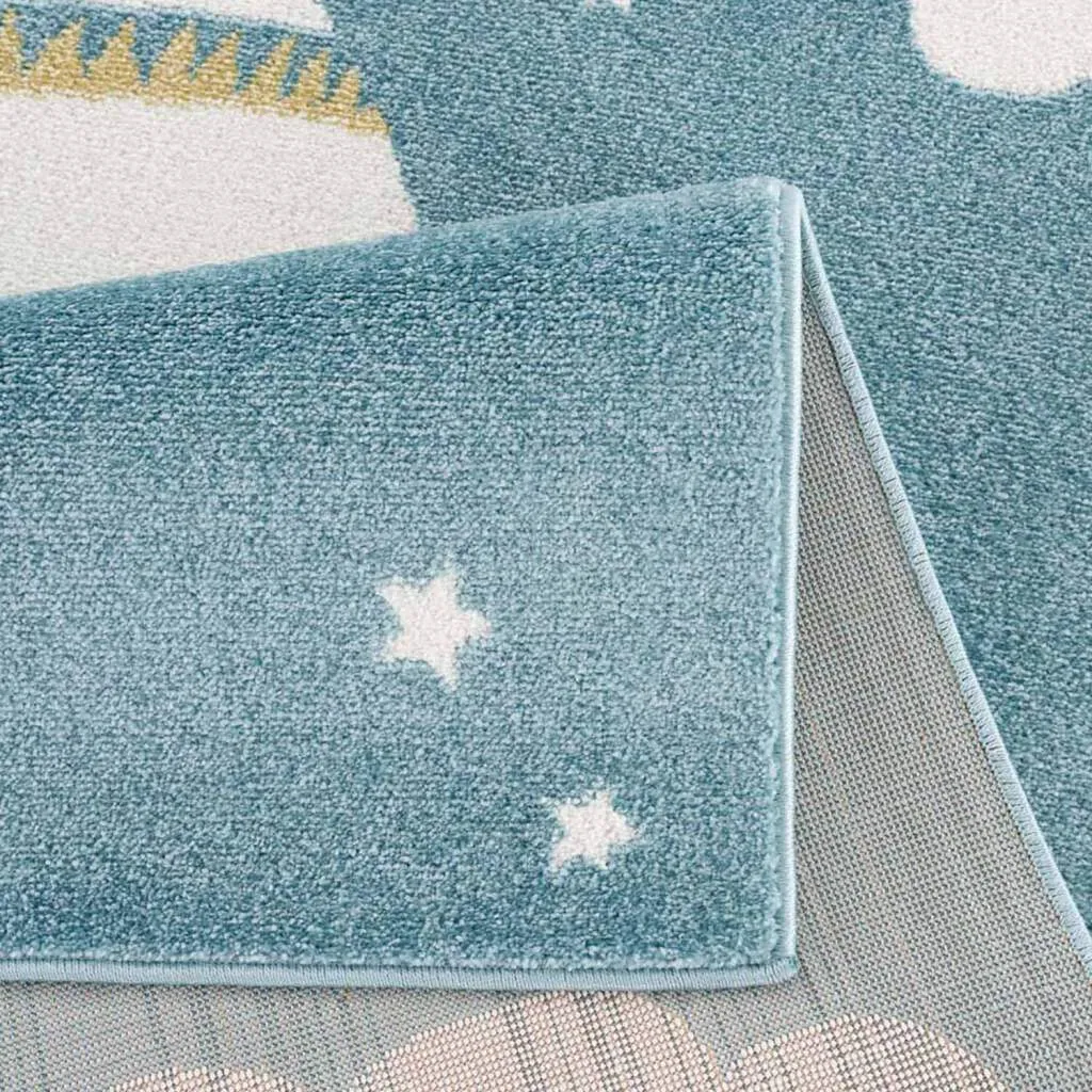 Tapis pour enfants - Ciel nocturne (multicolore)